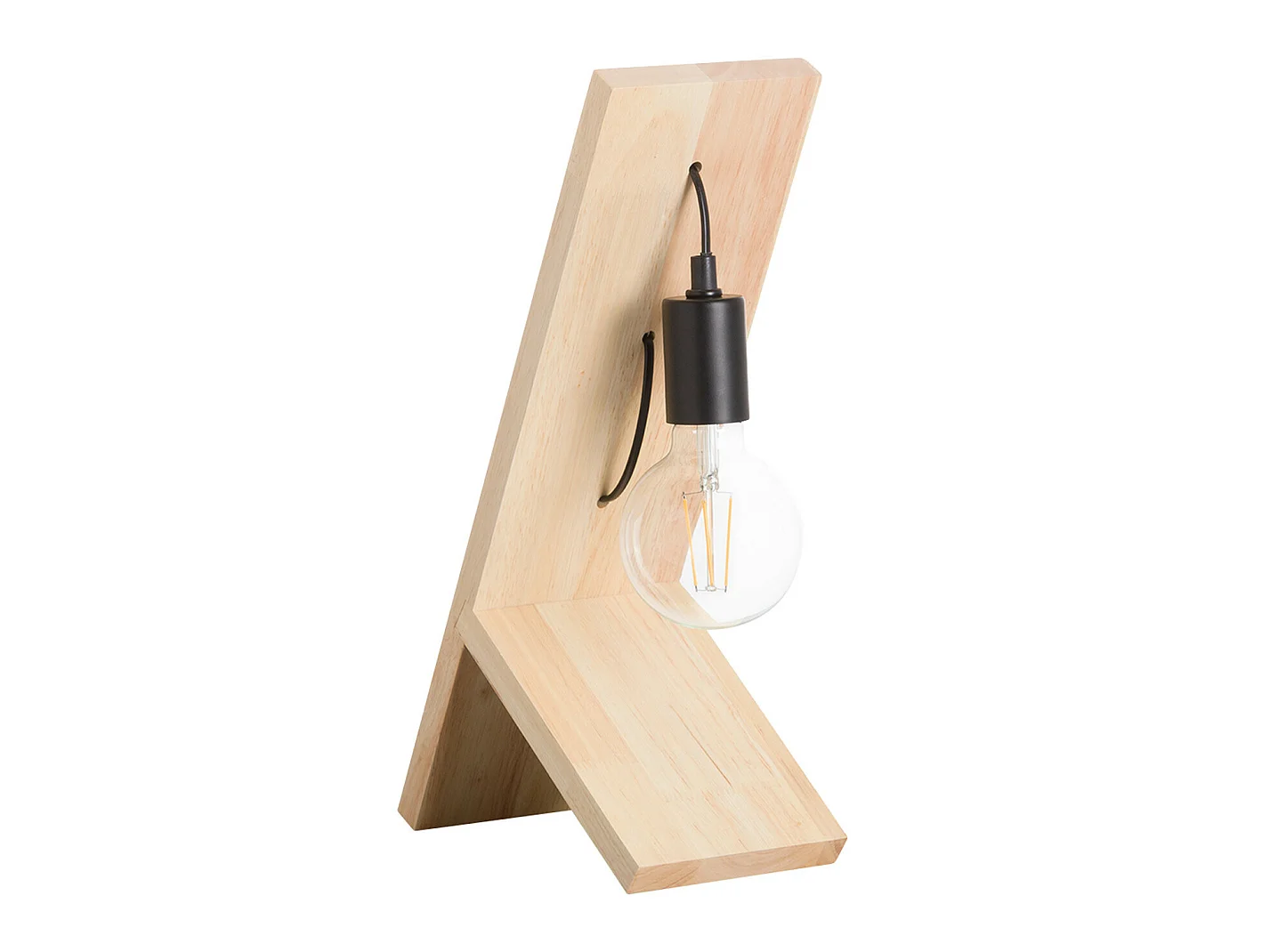 Lampada da tavolo Natural Rua Vintage 18,4x13x45cm 7hSevenOn Deco