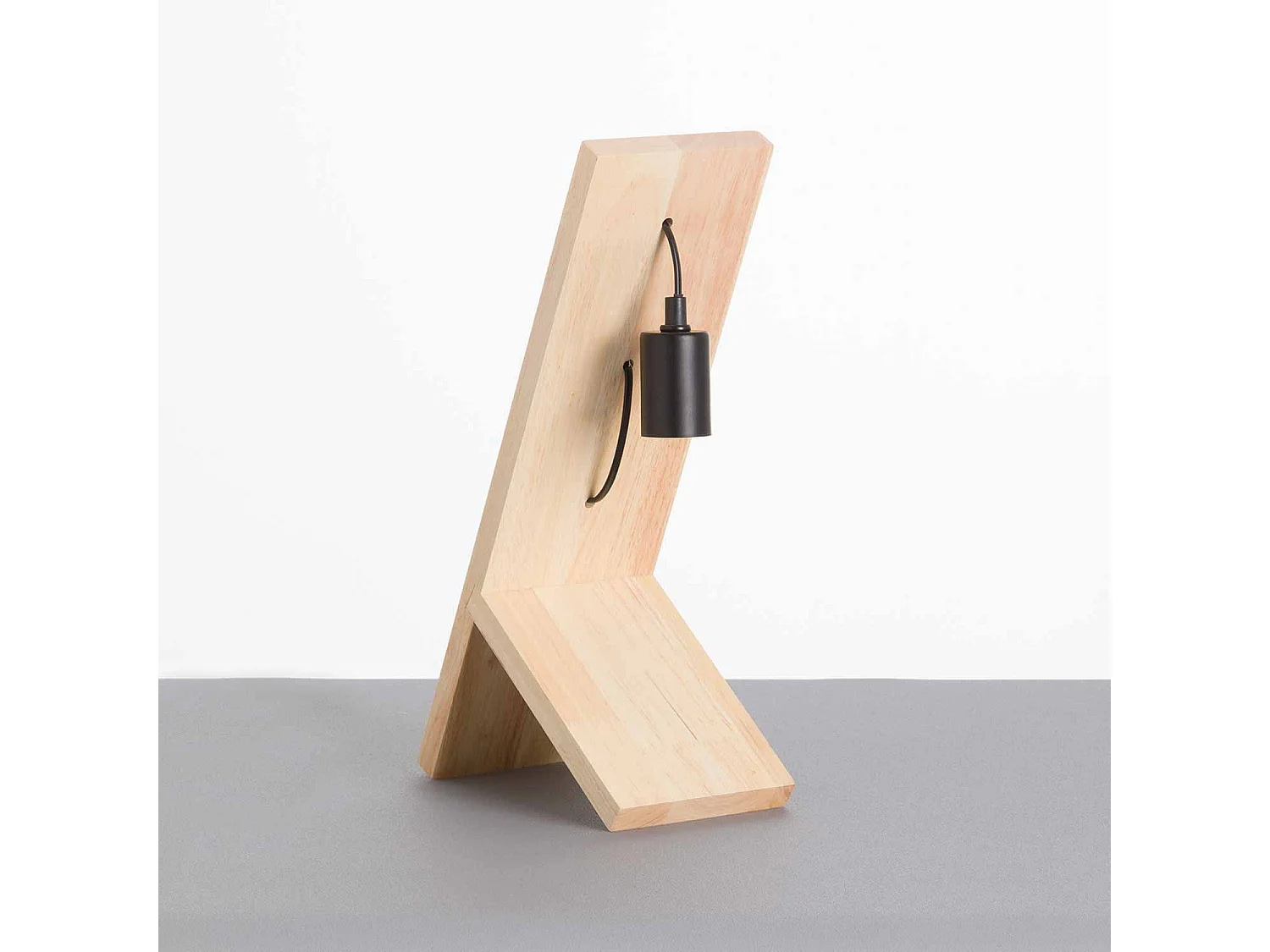 Lámpara de Mesa Natural Rua Vintage 18,4x13x45cm 7hSevenOn Deco