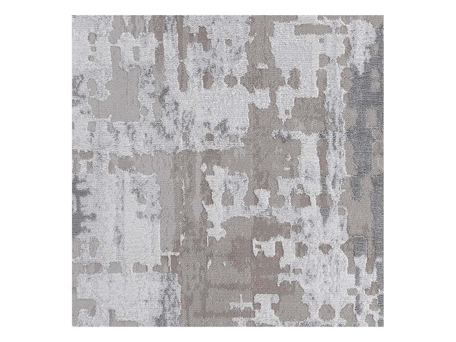 Modern Abstract Tapijt - Beige/Wit - 200x275cm - ORGANA