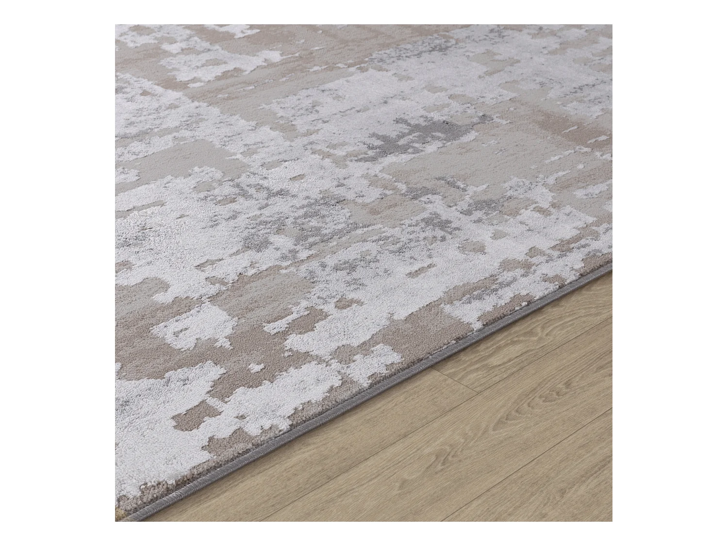 Tapis Abstrait Moderne - Gris/Beige - 160x213cm - ORGANA