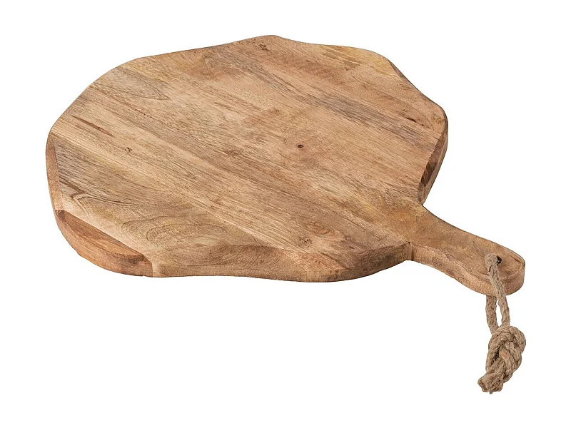 Planche à Découper Ronde "Bois" 52cm Naturel