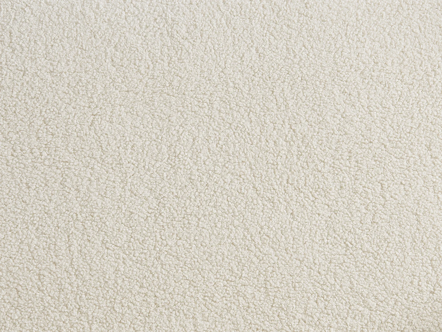 Divano letto 3 posti clic-clac in Tessuto bouclette Bianco - ESME