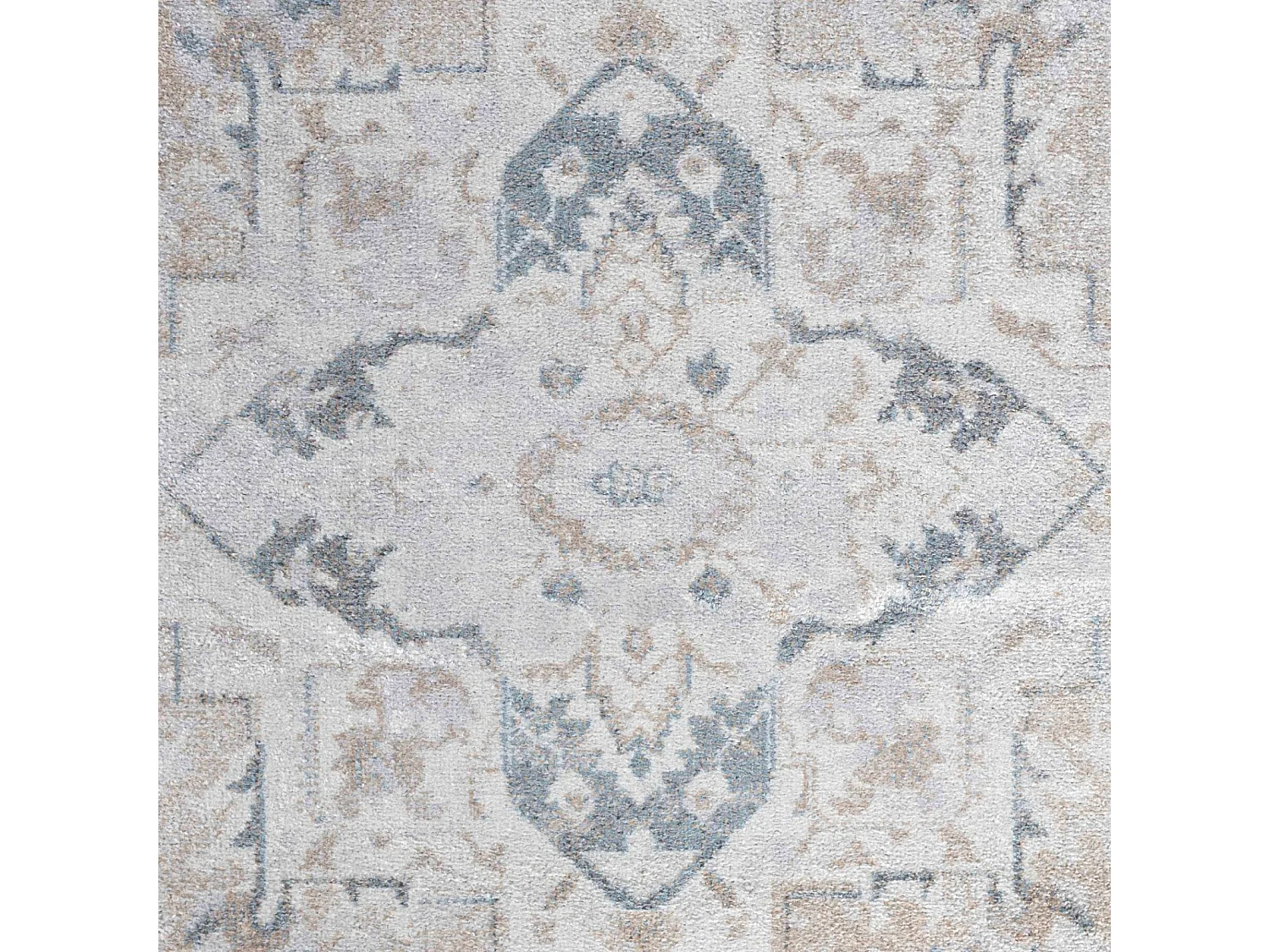 Afwasbaar Vintage Tapijt - Ivoor/Bruin - 160x213cm - ELSA