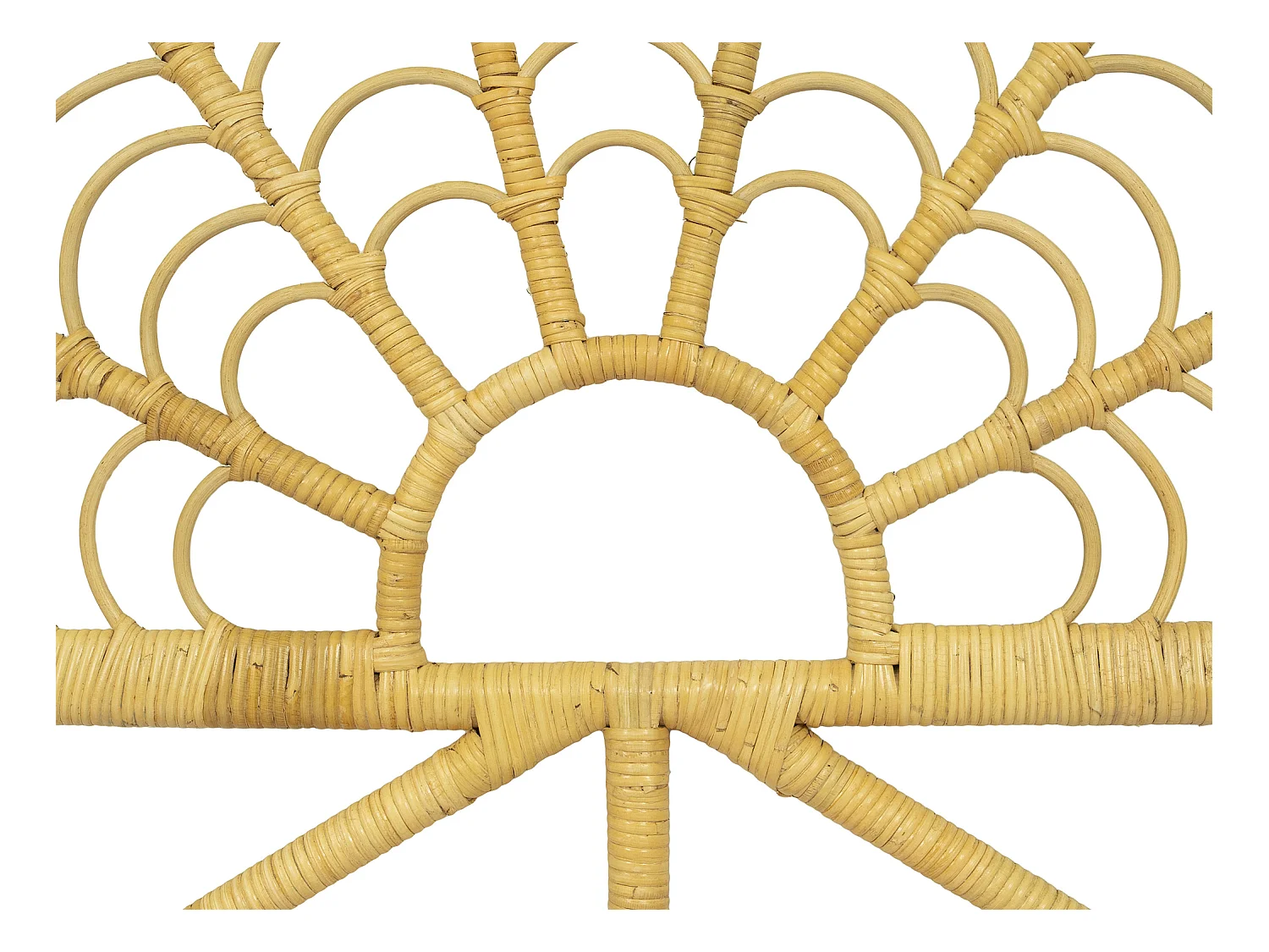 Cabeceira de cama 110 cm vime natural - FLOSIA