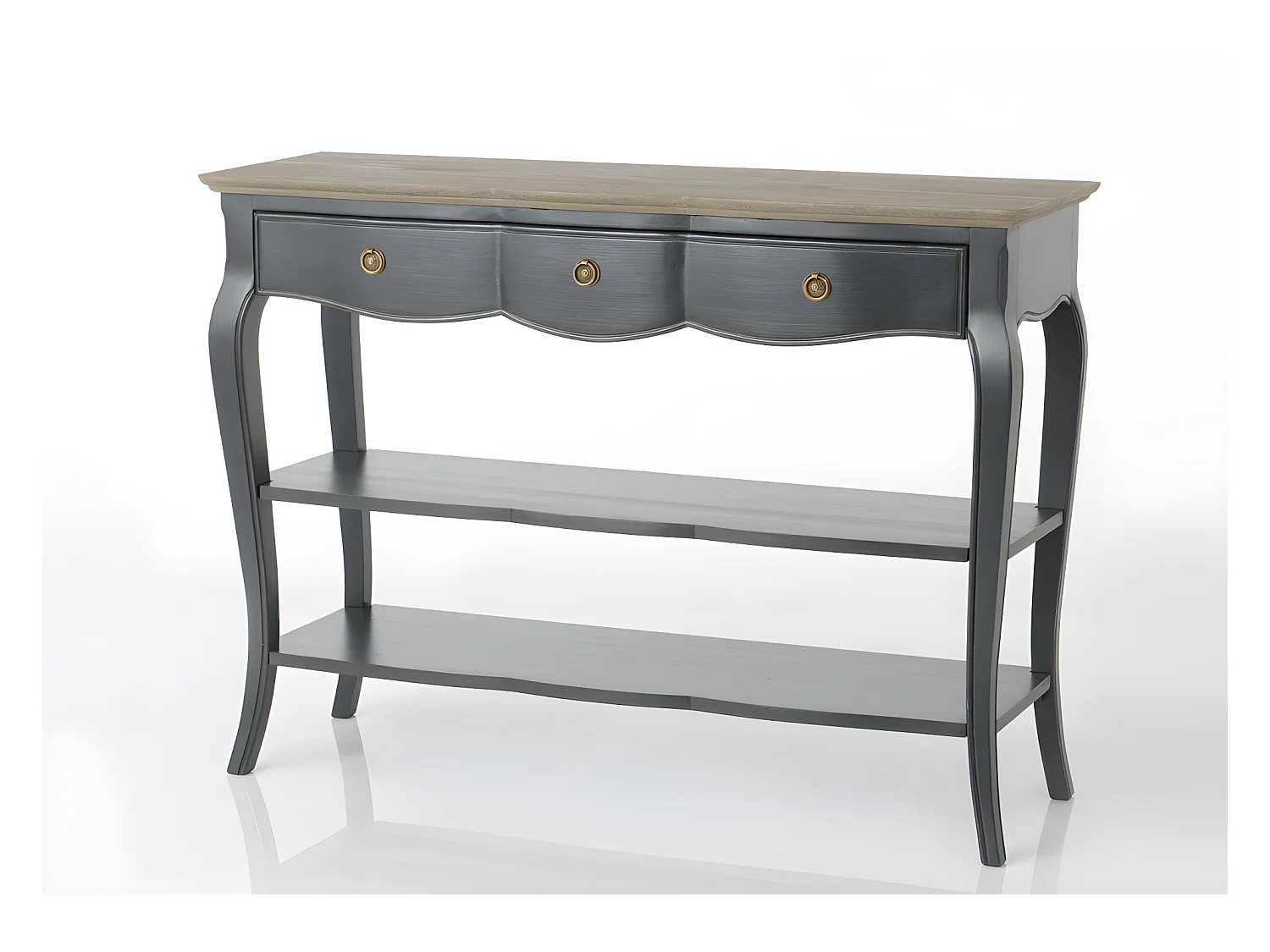 Console grand modèle grise Maddy