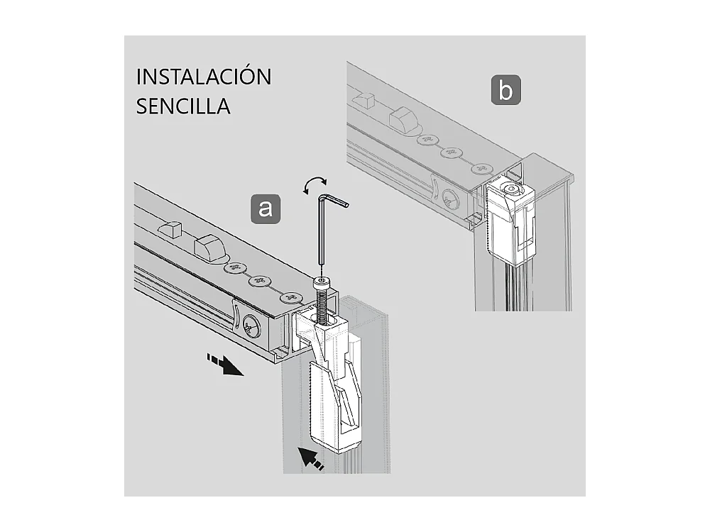 Paroi de douche 2 verres fixes + 2 portes coulissantes DELTA or brossé 131-133.6 cm