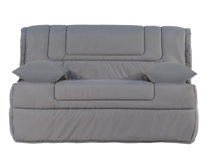 Schlafsofa Klappsofa Stoff Eldorado - Grau günstig