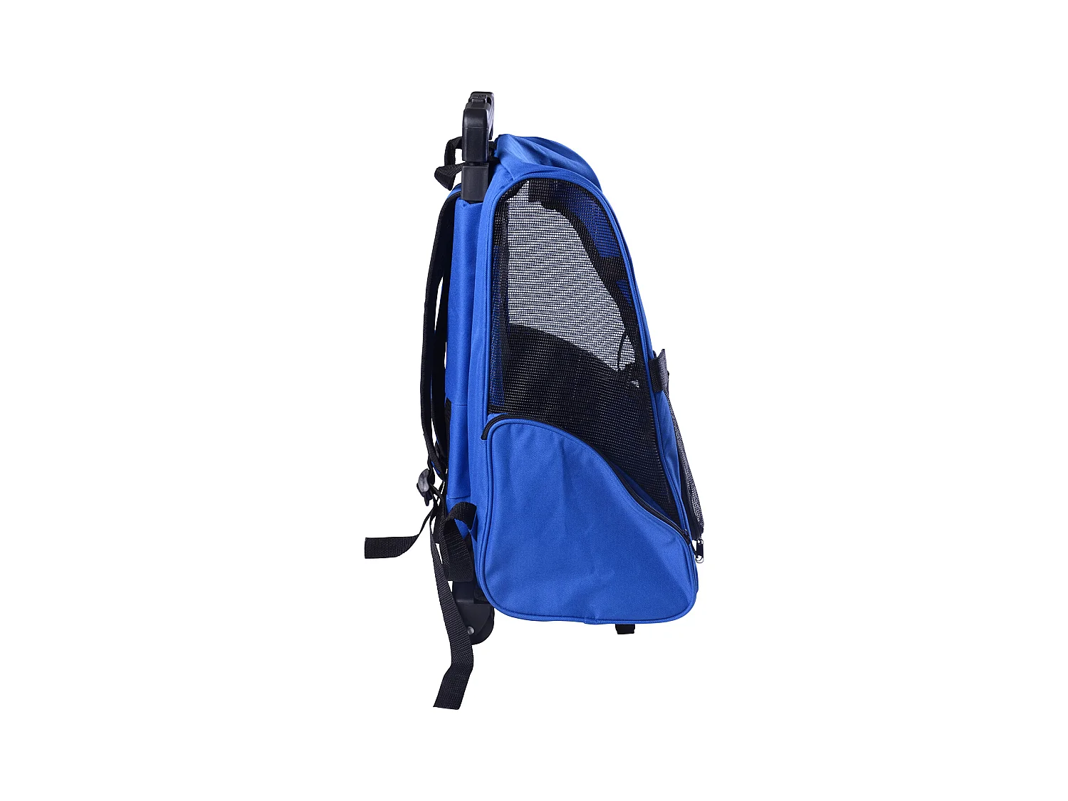 2 en 1 trolley chariot sac à dos sac de transport à roulettes pour chien chat