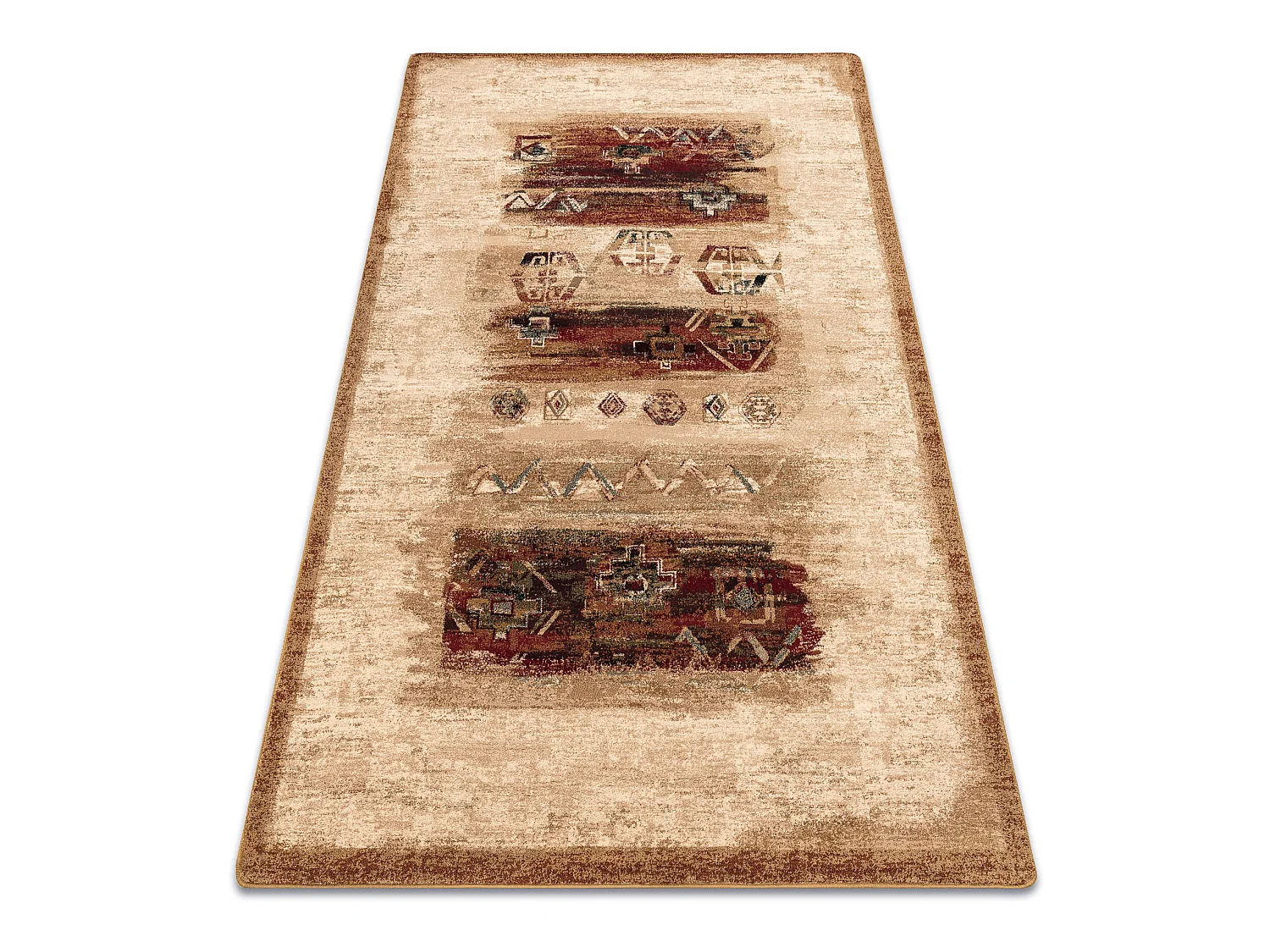 Tappeto di lana OMEGA MODENA rubino chiaro 170x235 cm