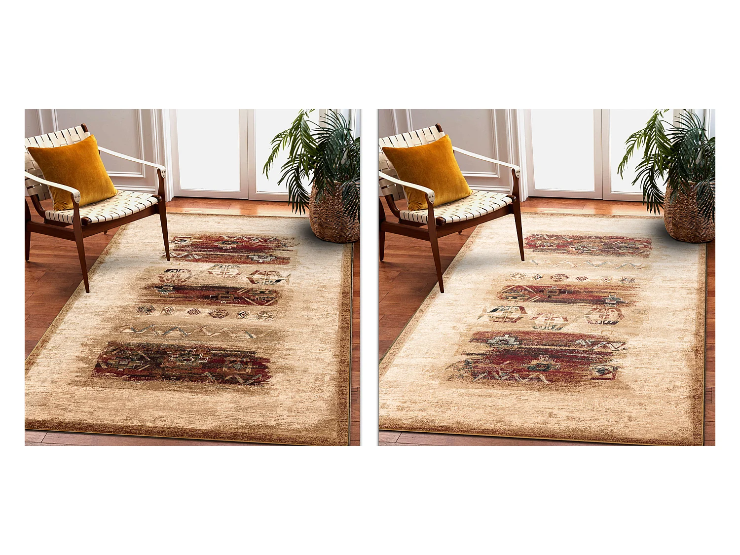 Tapijt OMEGA MODENA helder , robijn 135x200 cm