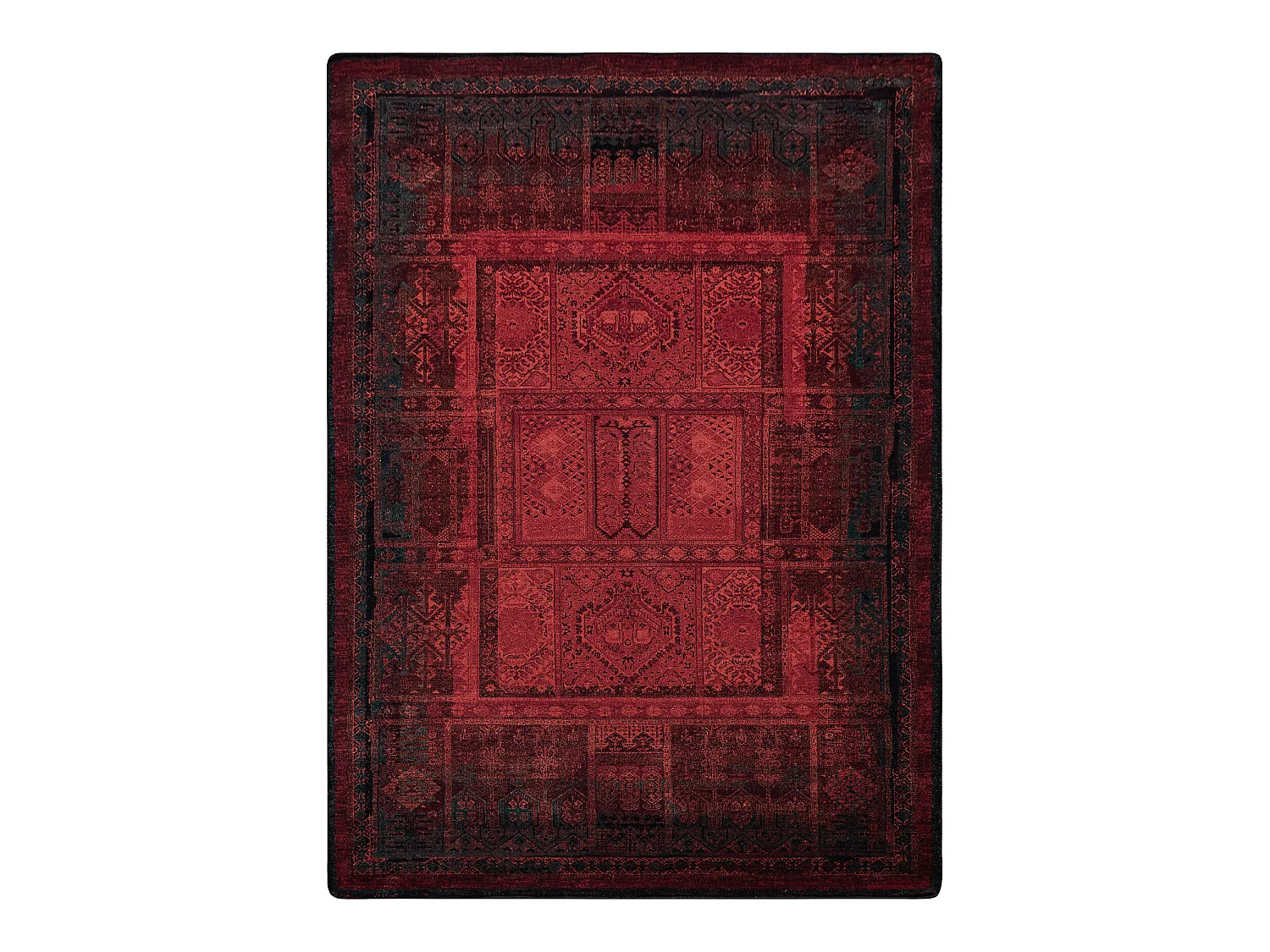Tapis en laine OMEGA Nakbar oriental - rubis 170x235 cm