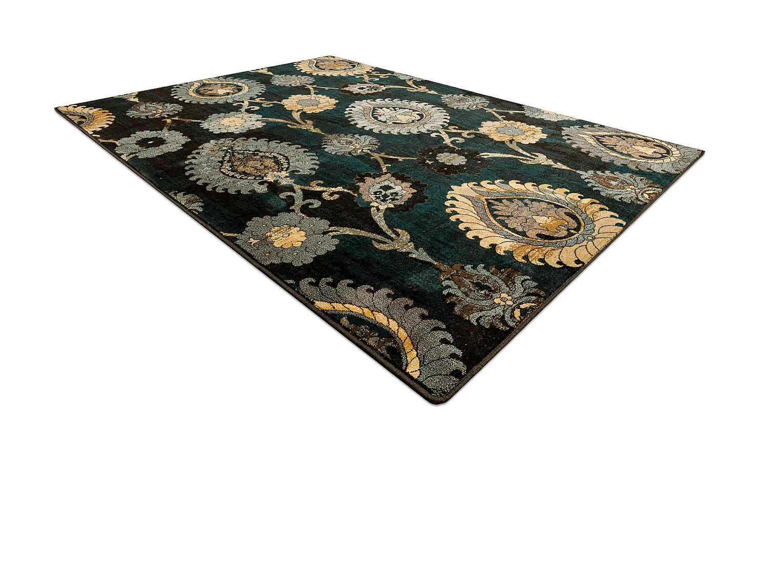 tapijt POLONIA Olivo Ornament patyna groen  170x235 cm