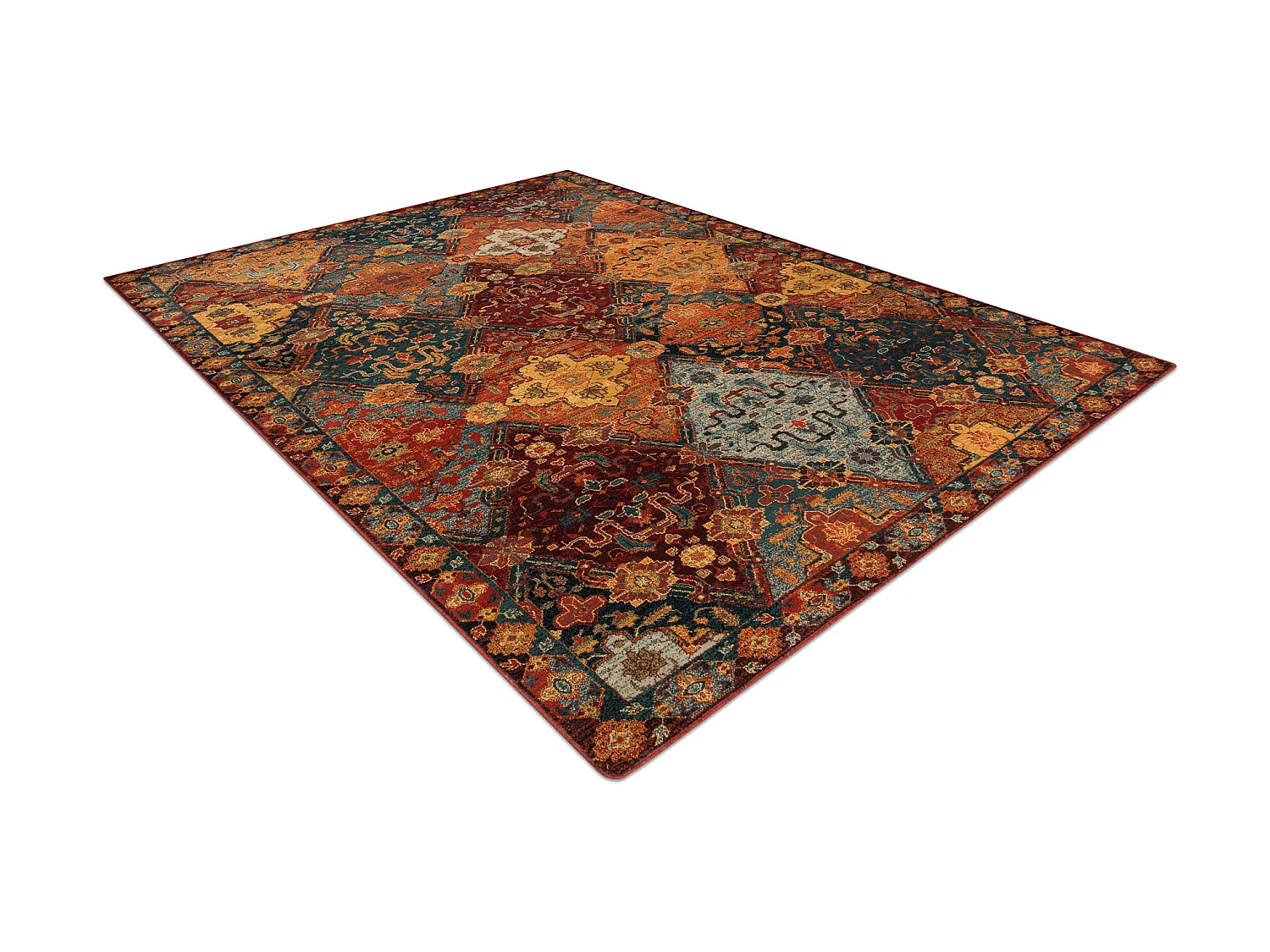 Tapijt OMEGA Torino oosters - robijn 200x300 cm