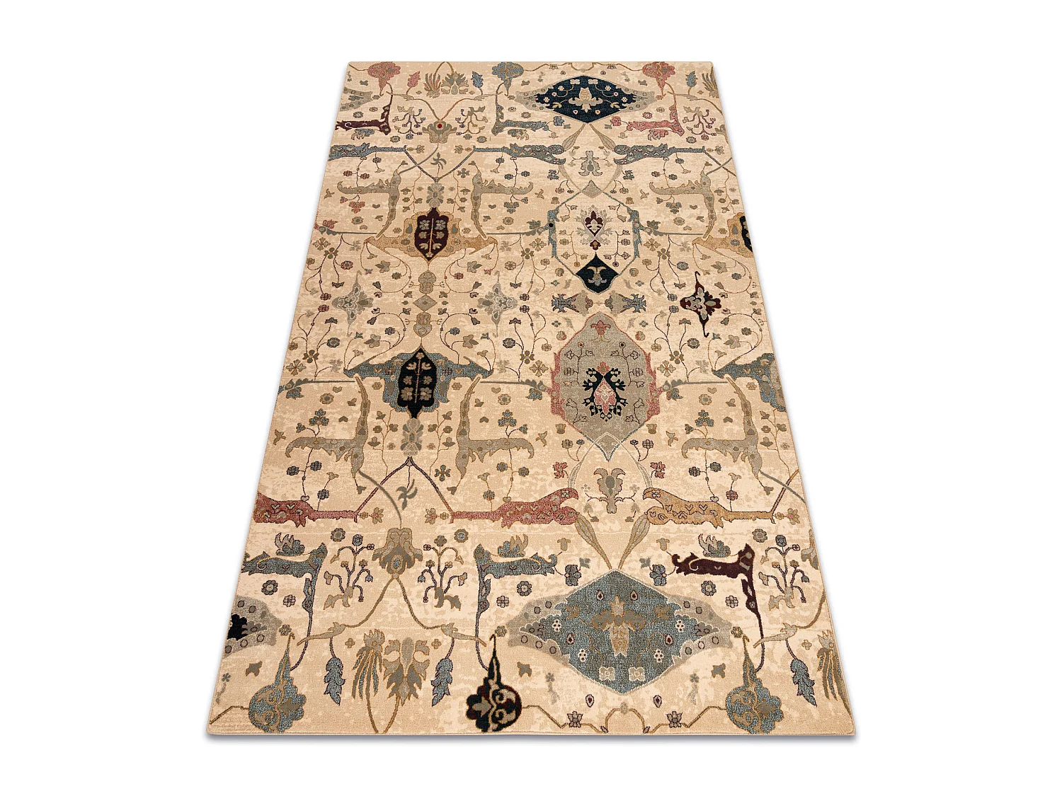 Tapis en laine POLONIA Persej oriental crème 235x350 cm