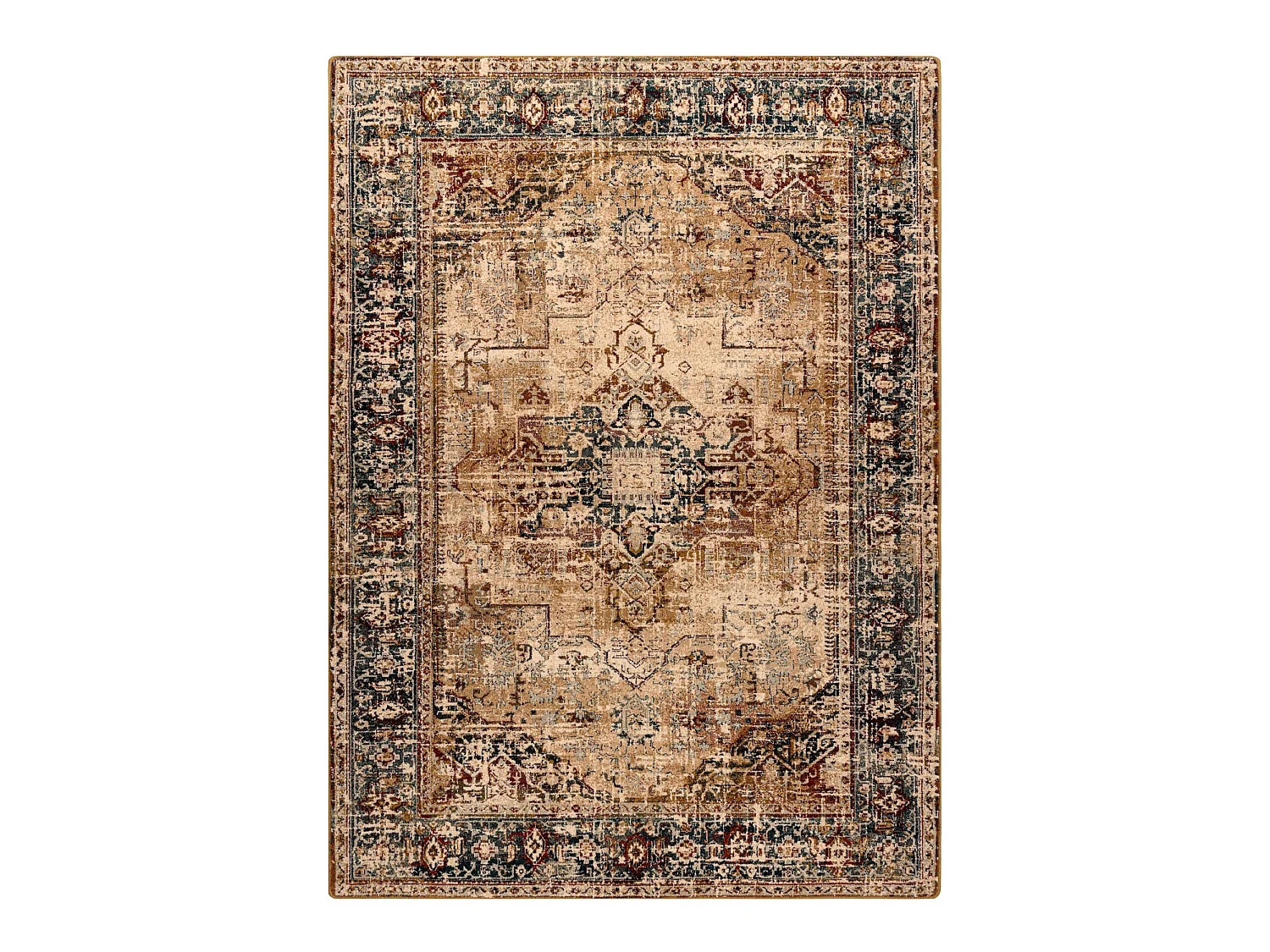 Tapis en laine POLONIA KALAR émeraude 300x400 cm