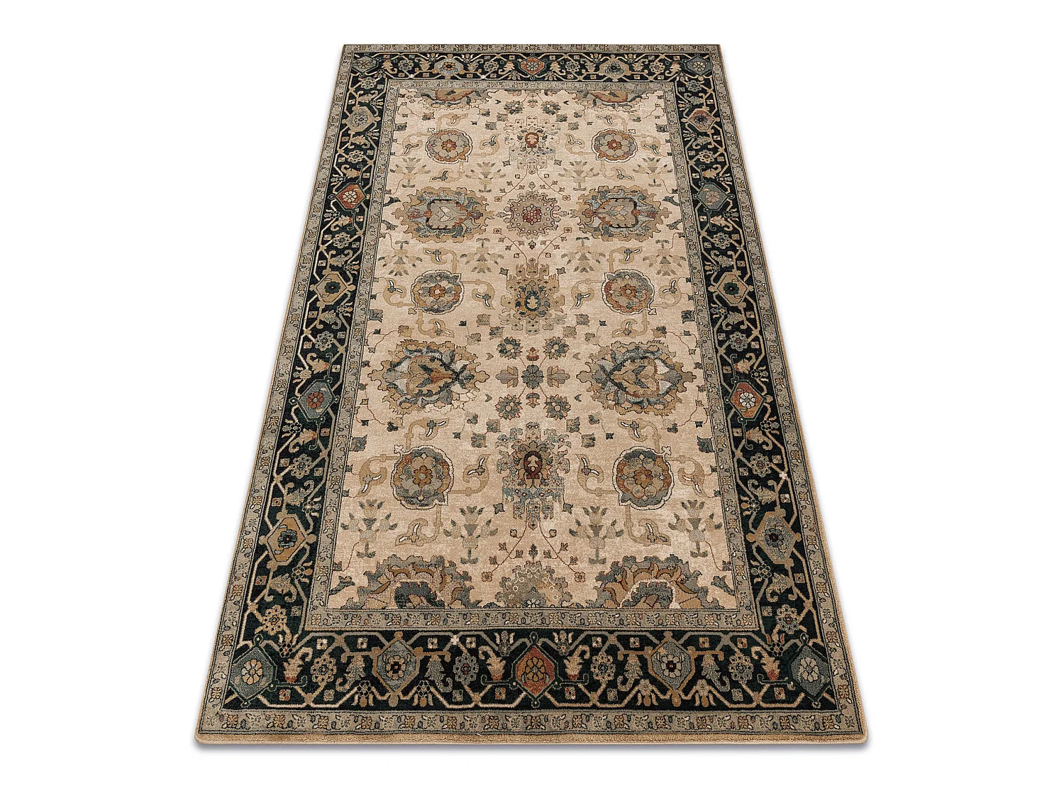 tapijt POLONIA Tesoro Frame beige  170x235 cm