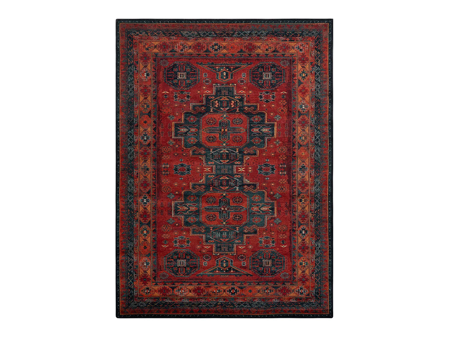 Tapis en laine OMEGA HARI oriental - rubis 170x235 cm