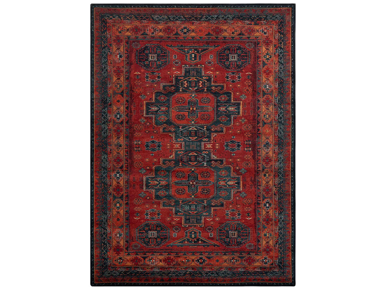 Tapis en laine OMEGA HARI oriental - rubis 170x235 cm