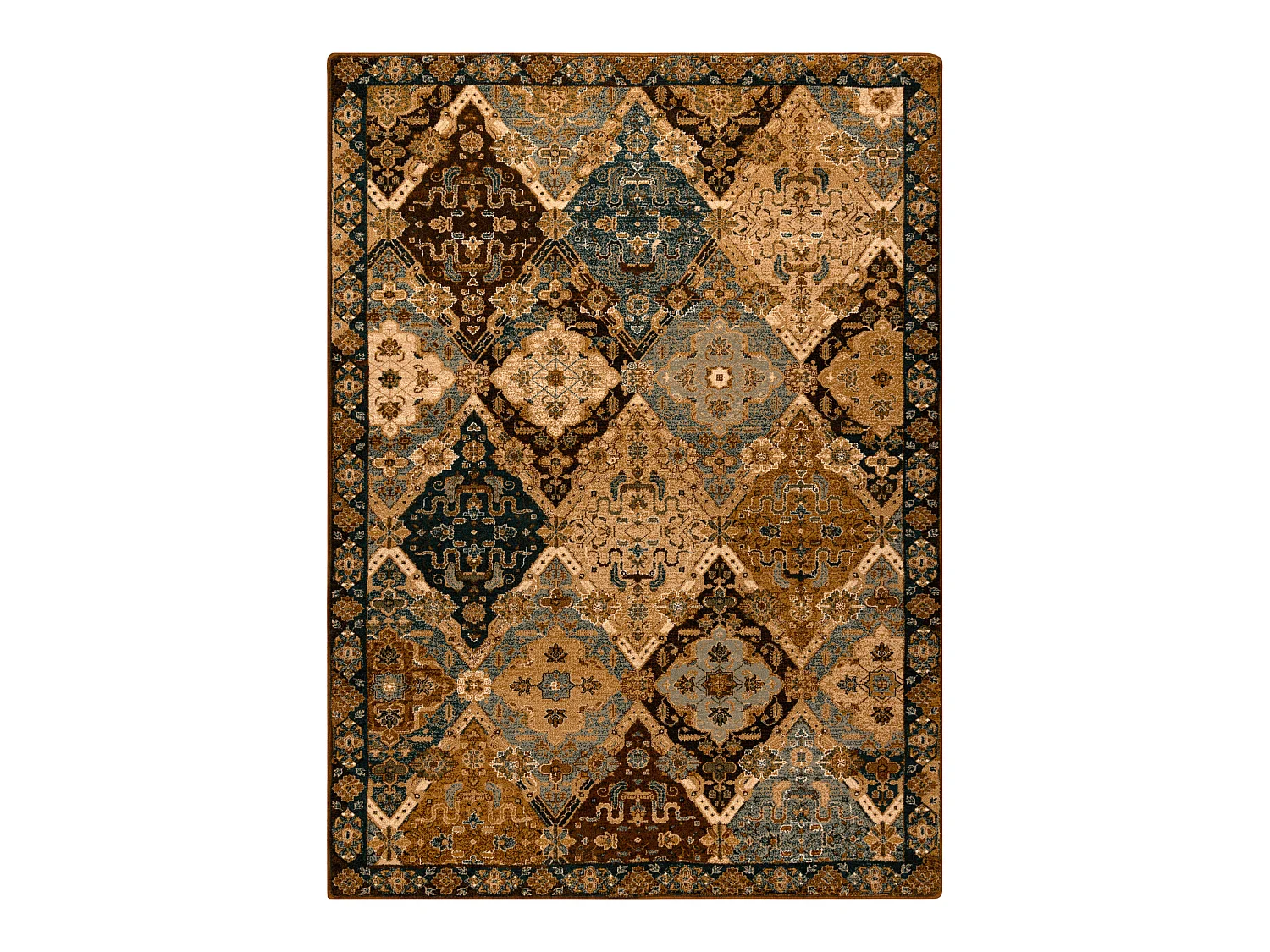 Tapijt OMEGA Torino oosters - Cognac  235x350 cm