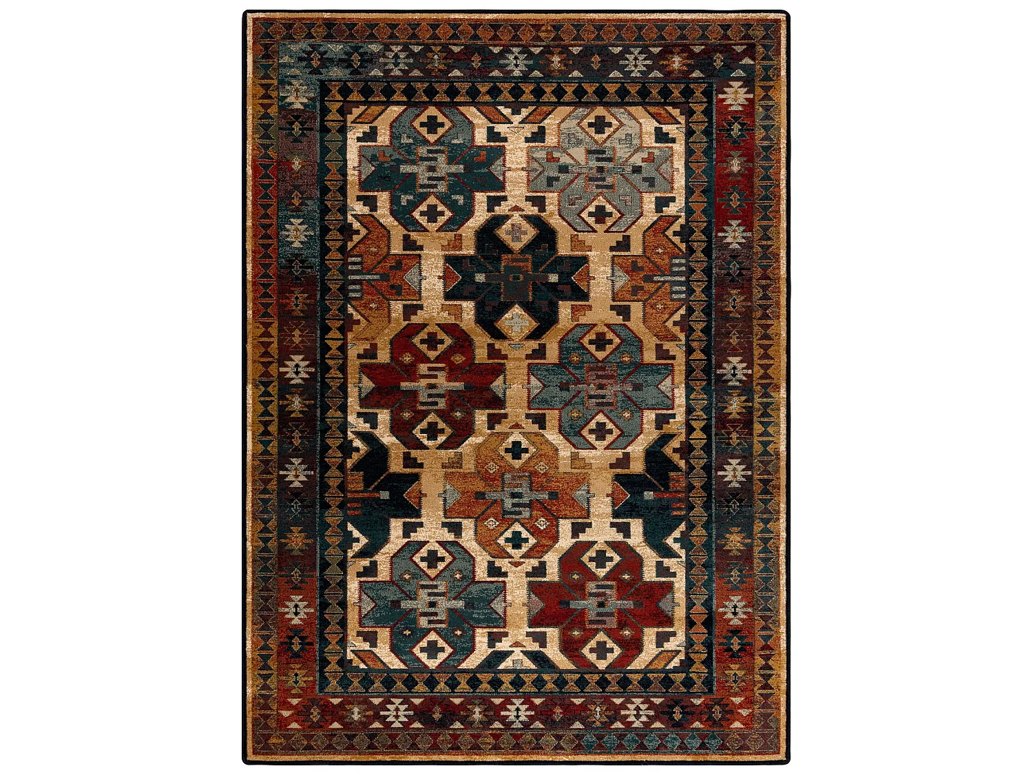 Tapijt OMEGA ROHAN helder, robijn 135x200 cm