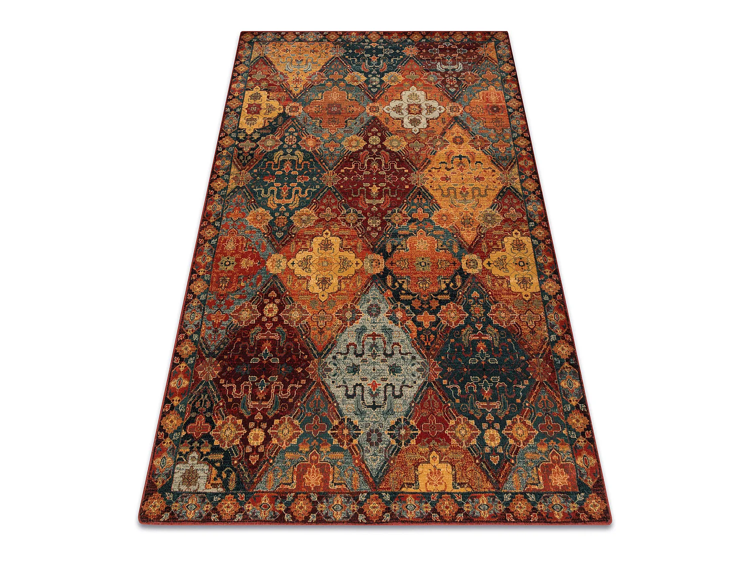 Tapis en laine OMEGA Torino oriental - rubis 170x235 cm