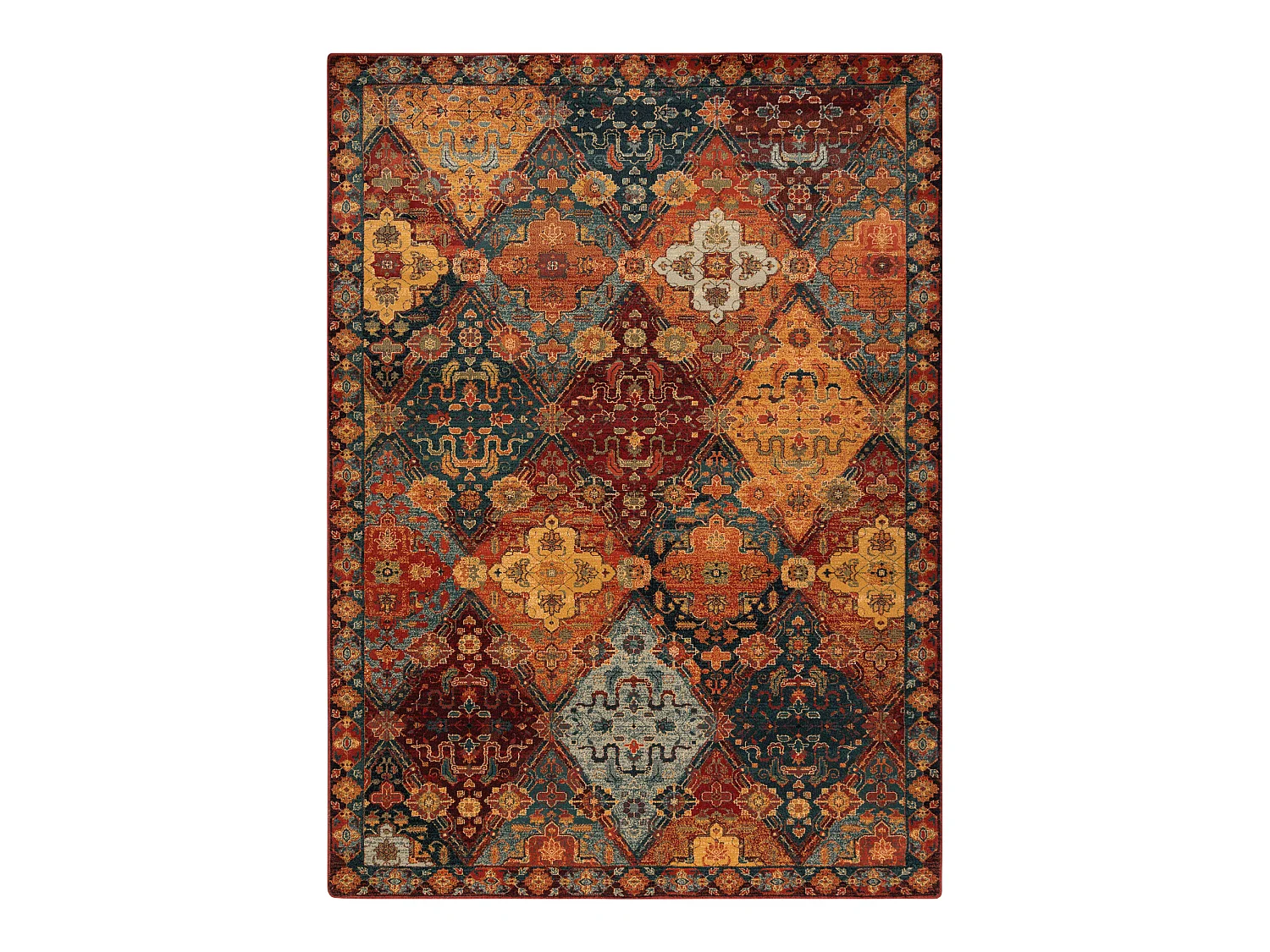 Tapis en laine OMEGA Torino oriental - rubis 170x235 cm
