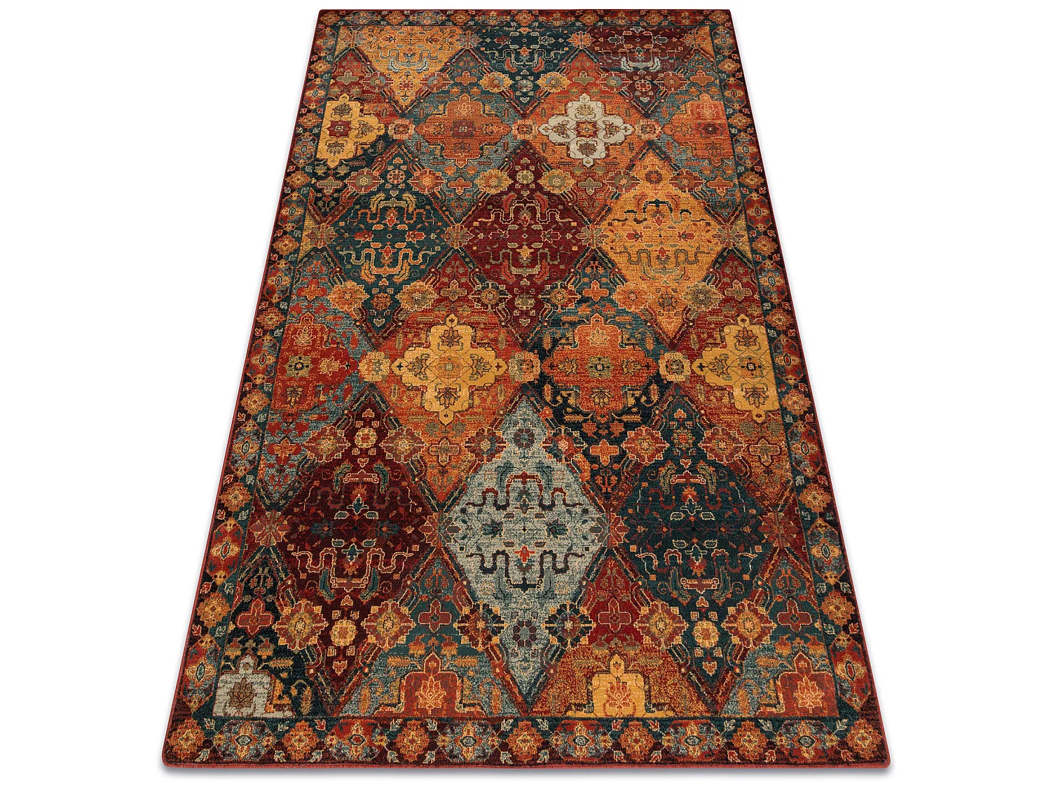 Tapis en laine OMEGA Torino oriental - rubis 170x235 cm