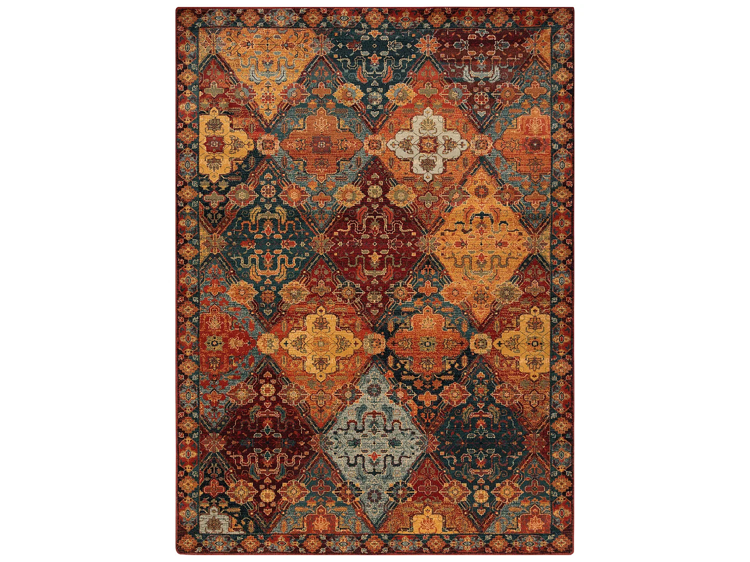 Tapis en laine OMEGA Torino oriental - rubis 170x235 cm