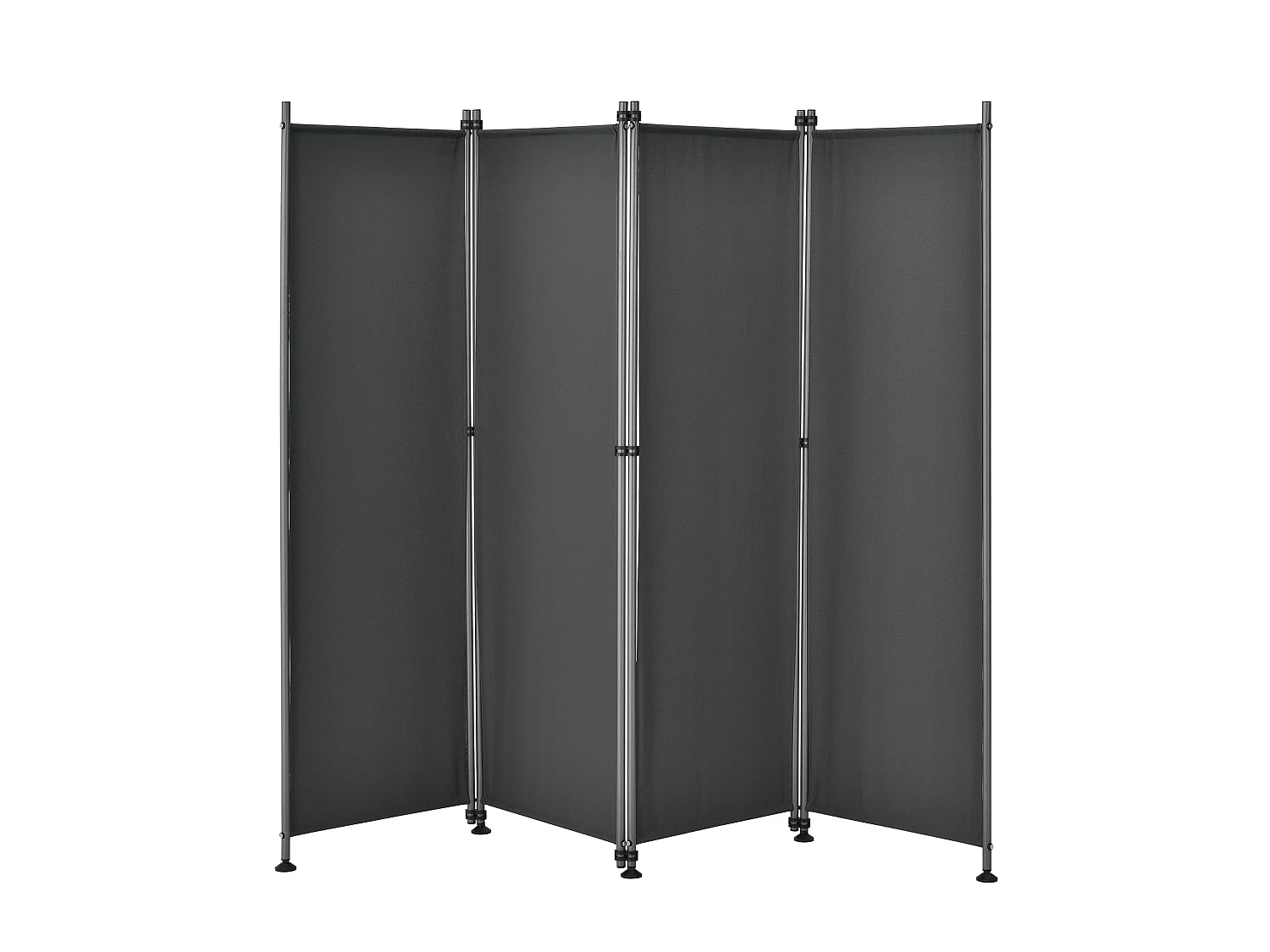 Paravent brise-vue protection de grise 215 x 170 x 215 cm 03_0001062