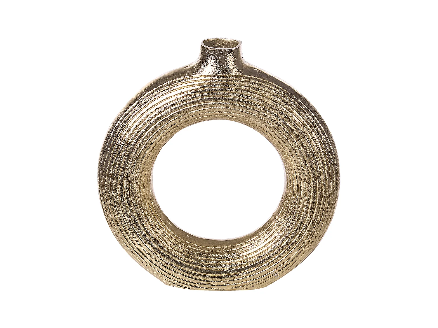 Jarrón decorativo COMAL Metal 40 cm Dorado