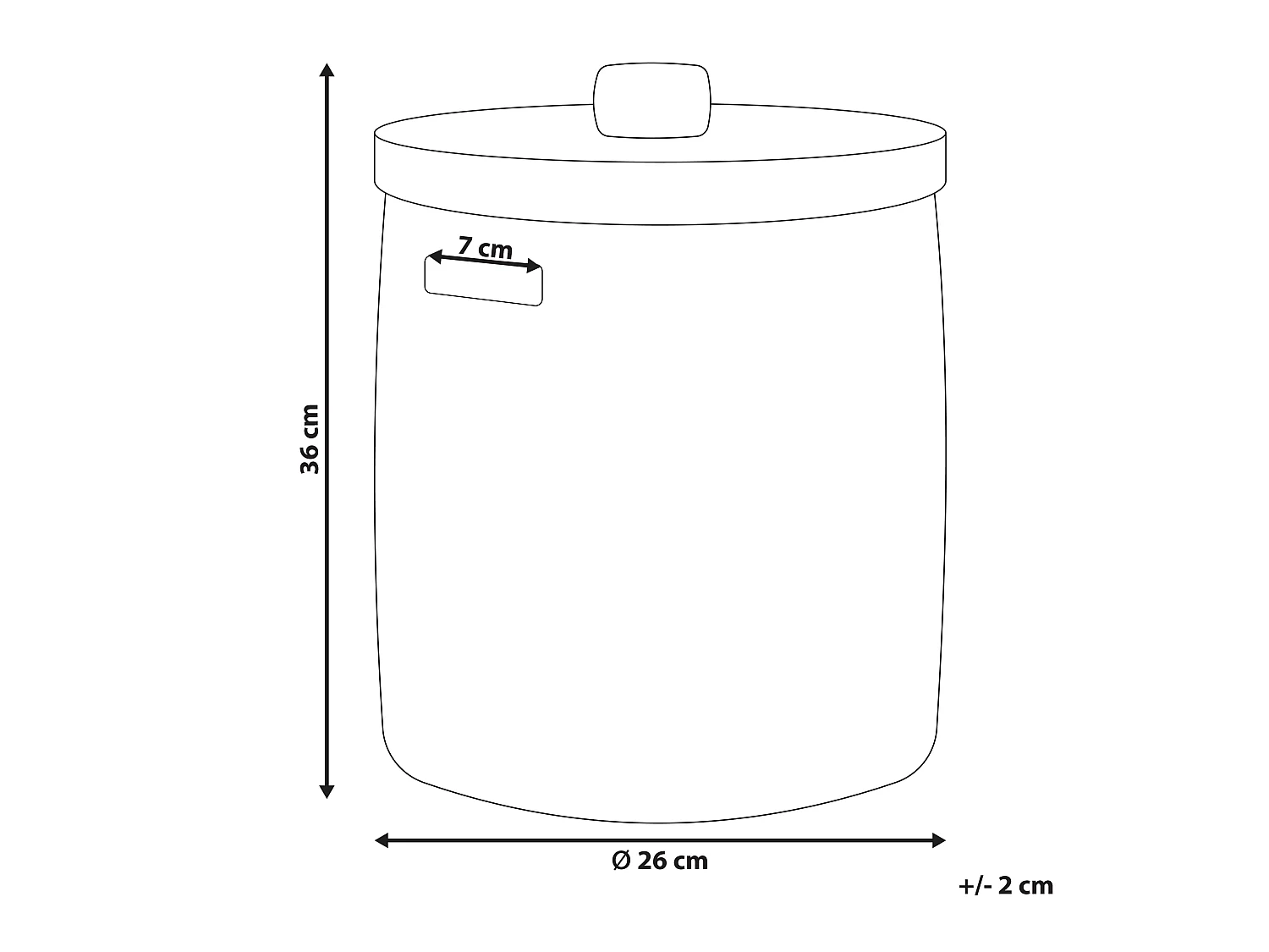 Cestino BOHOROK Rattan Naturale