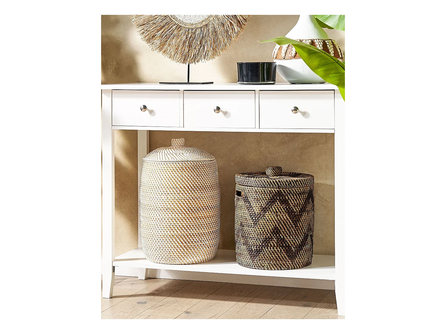 Panier BOHOROK Rotin Naturel