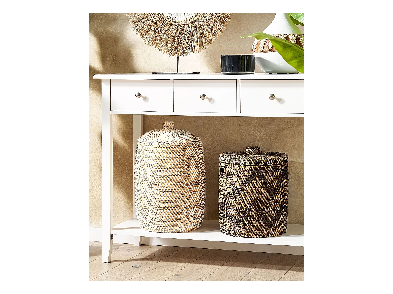 Kosz GADIS Rattan Naturalny