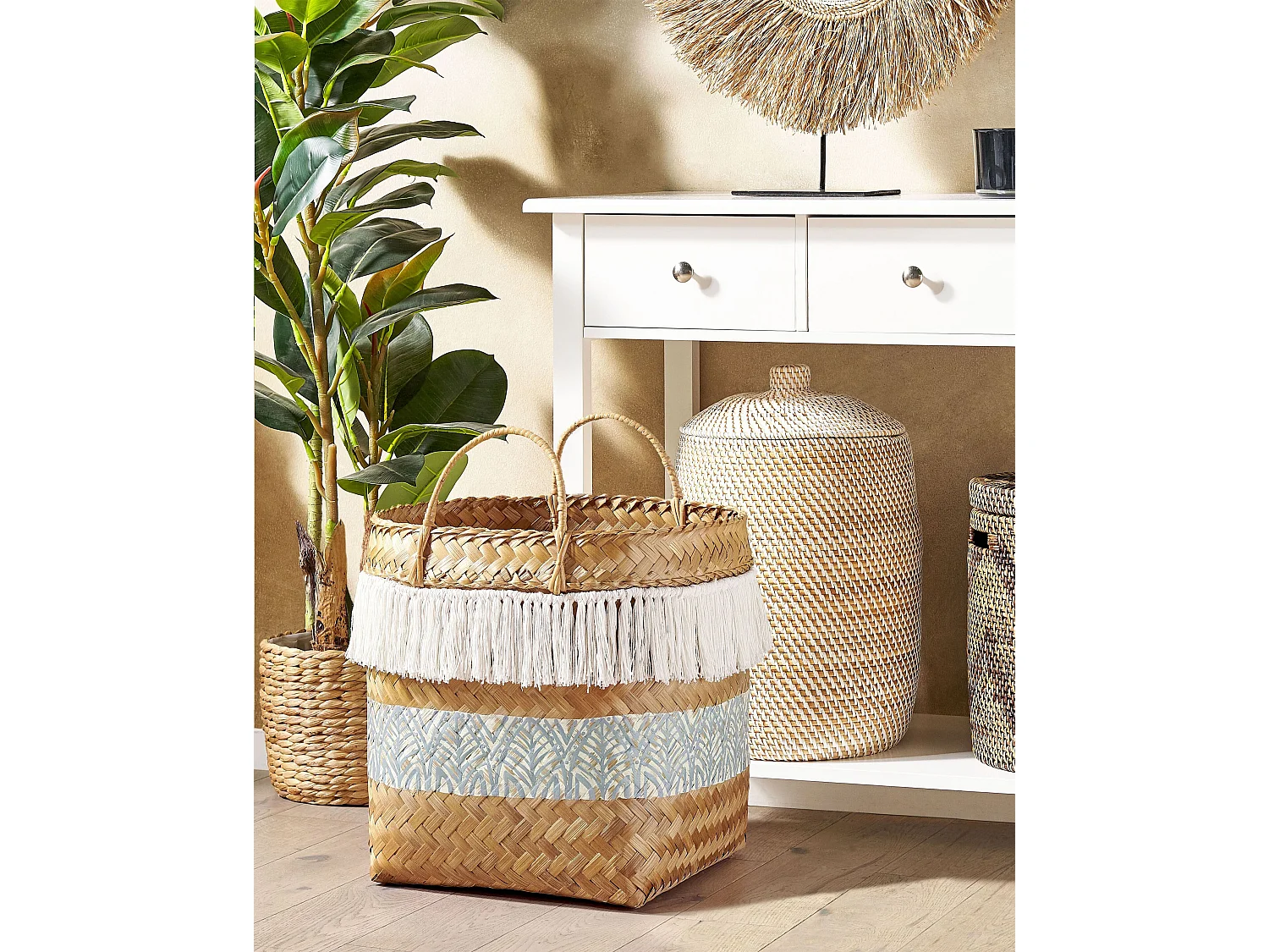 Panier MESUJI Bambou Naturel