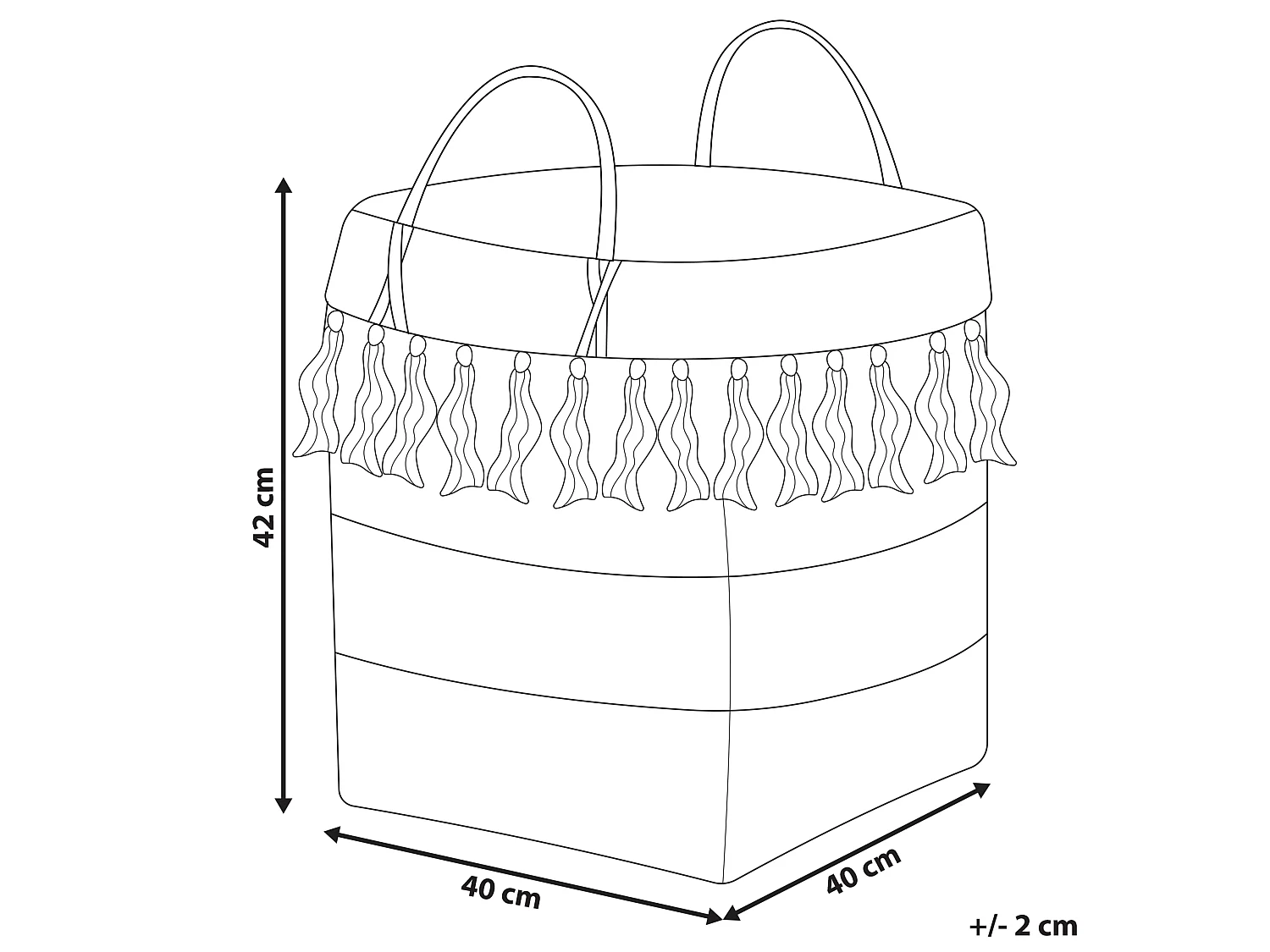 Panier MESUJI Bambou Naturel