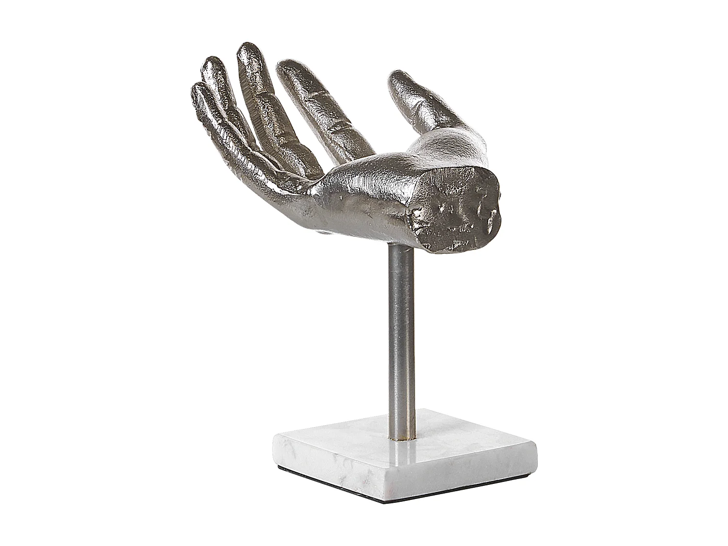 Accessoire Décoratif Main MANUK Métal Argenté