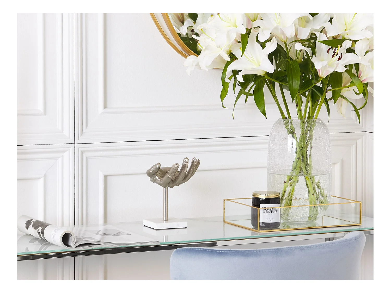 Decoratief accessoire MANUK Metaal Zilver