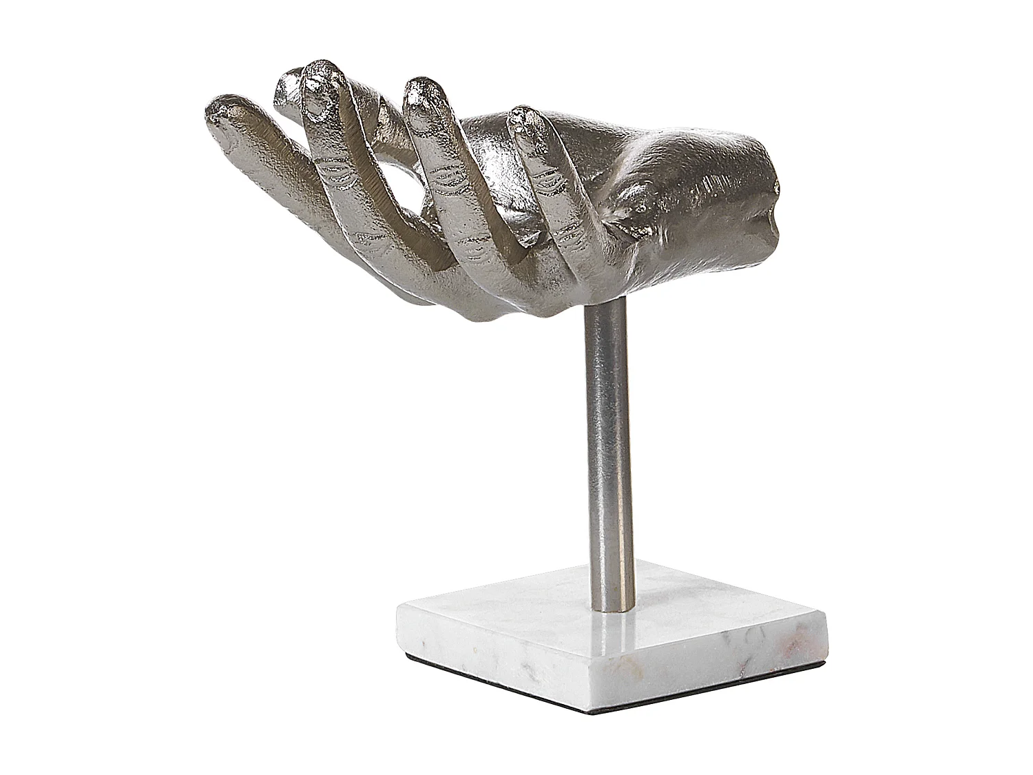Accessoire Décoratif Main MANUK Métal Argenté