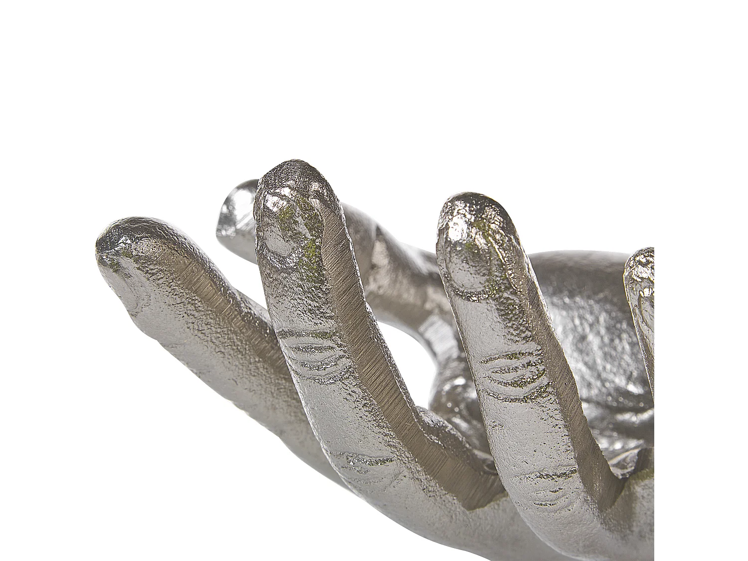 Accessoire Décoratif Main MANUK Métal Argenté