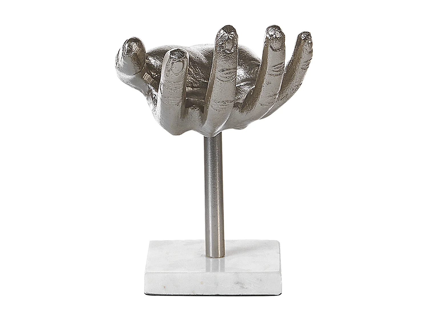 Accessoire Décoratif Main MANUK Métal Argenté