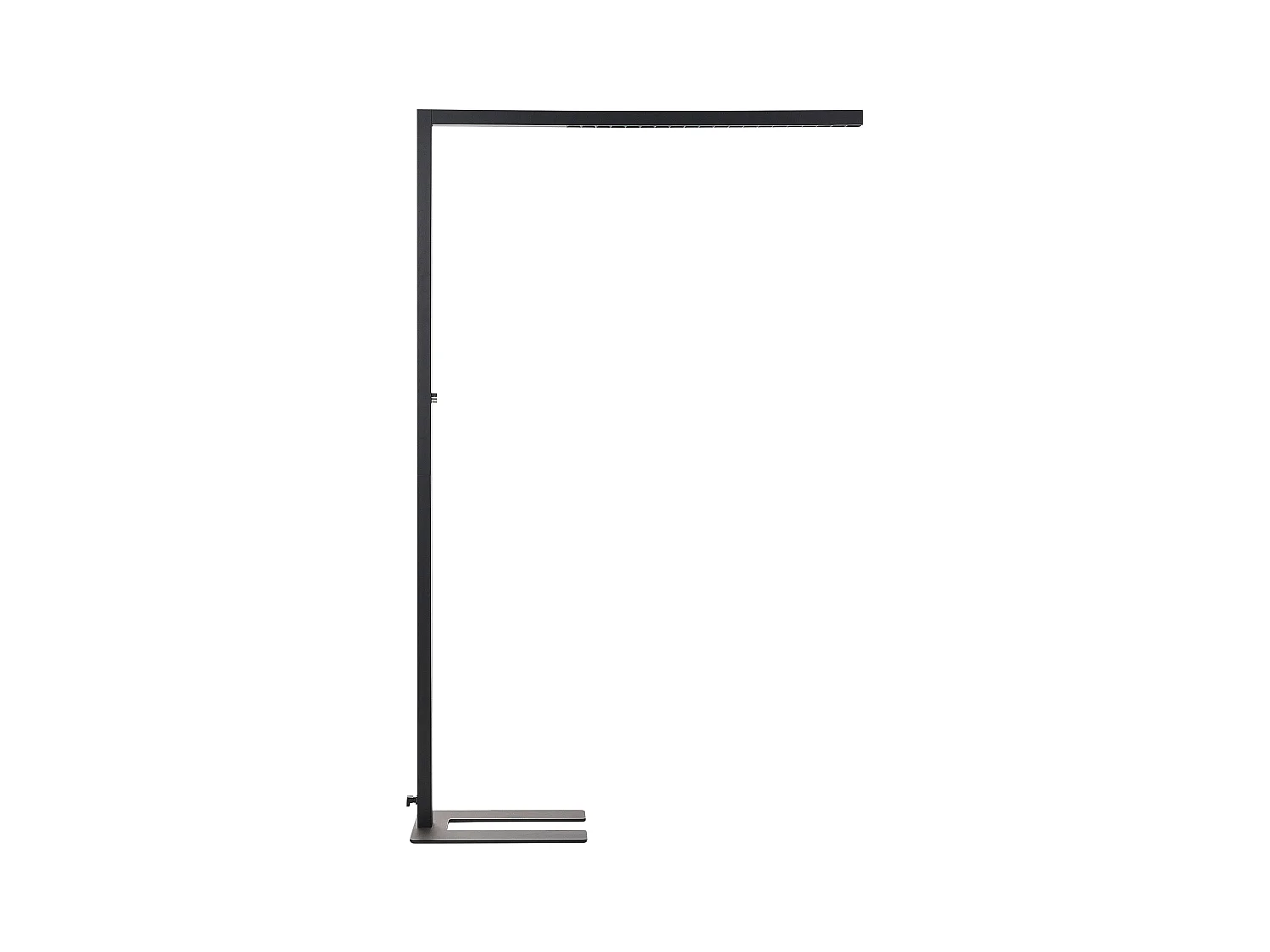 LED Stehlampe SAGITTA mit Dimmer Metall Schwarz