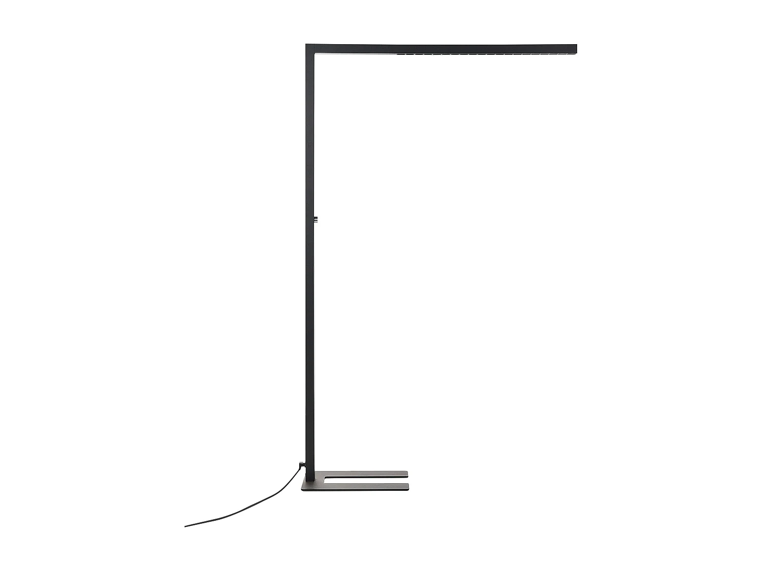Lampadaire LED SAGITTA Avec variateur Métal Noir