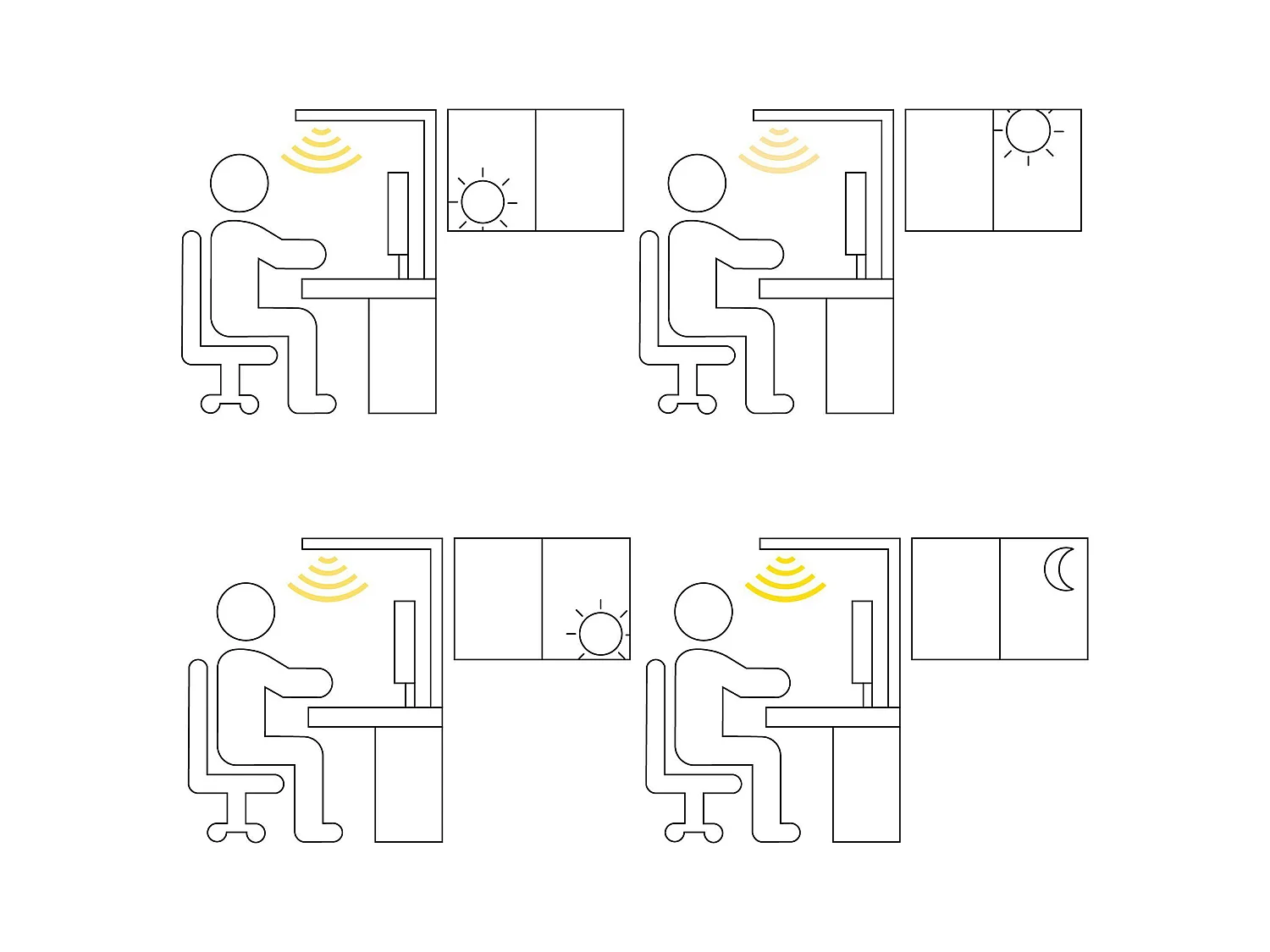 LED-Stehlampe Metall schwarz 194 cm Touch-Funktion dimmbar Bogenlampe Mensa