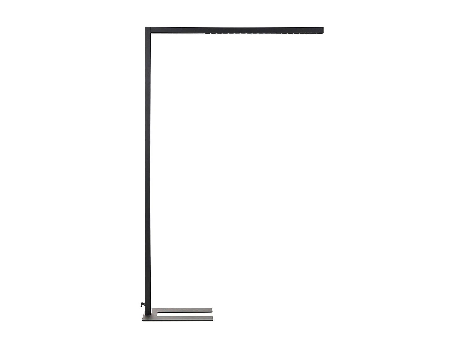 LED Stehlampe MENSA mit Bewegungsmelder Metall Schwarz