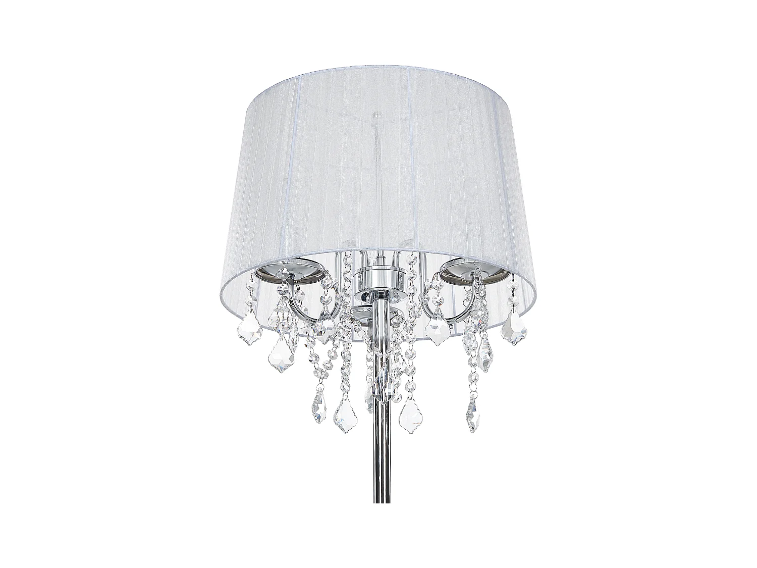 Lampadaire EVANS Métal Blanc