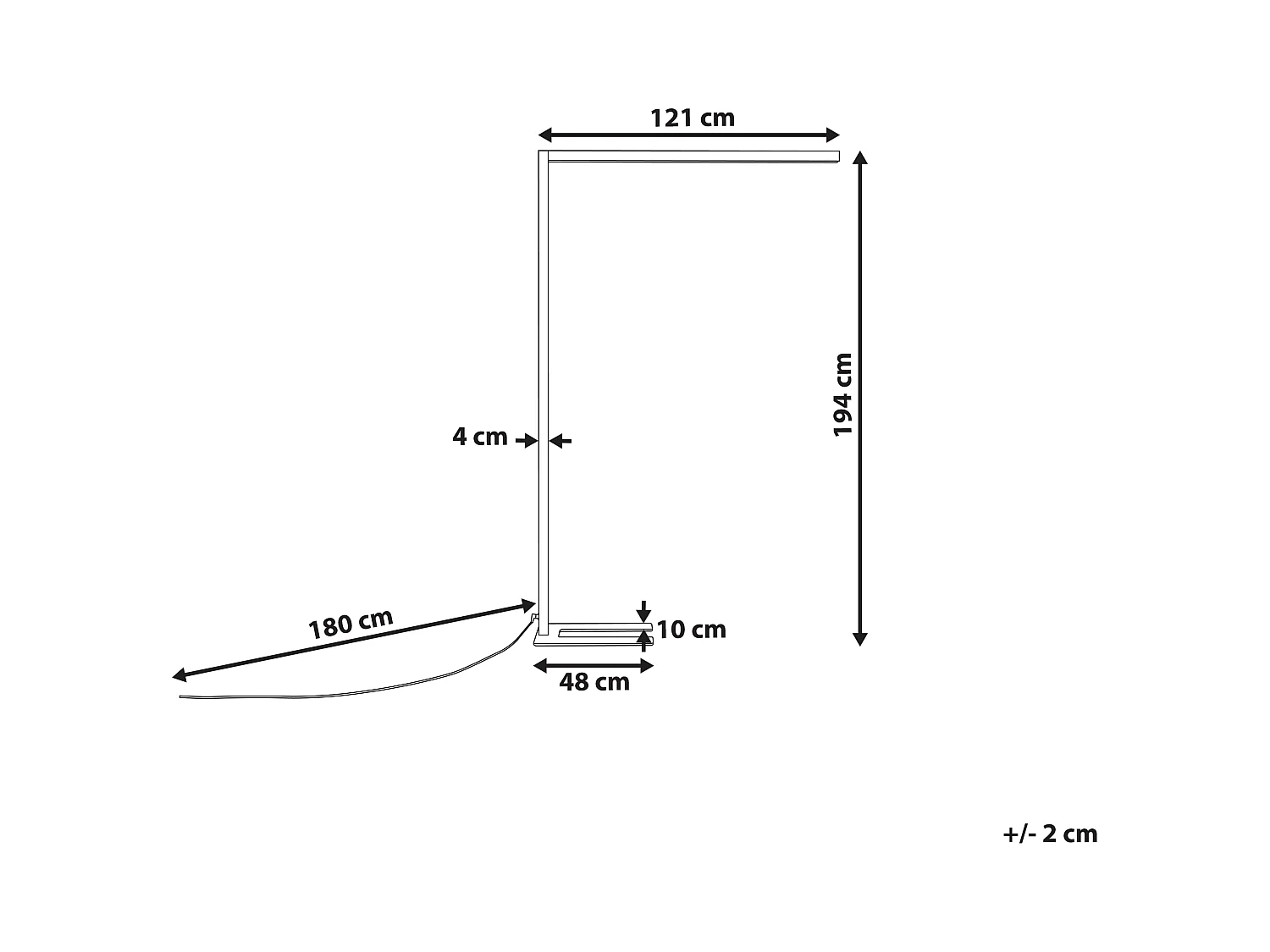 LED-Stehlampe Metall silber 194 cm Touch-Funktion dimmbar Bogenlampe Mensa
