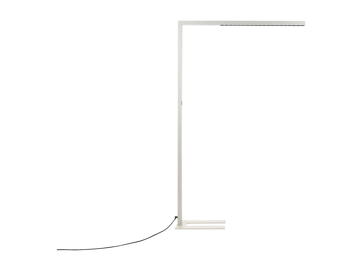 LED staande lamp MENSA Met bewegingssensor Metaal Zilver