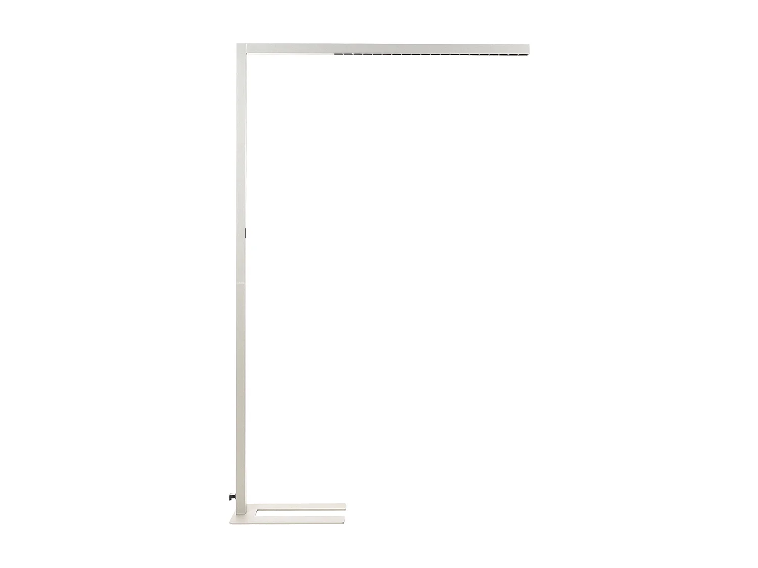 Candeeiro de pé LED MENSA Com sensor de movimento Metal Prateado