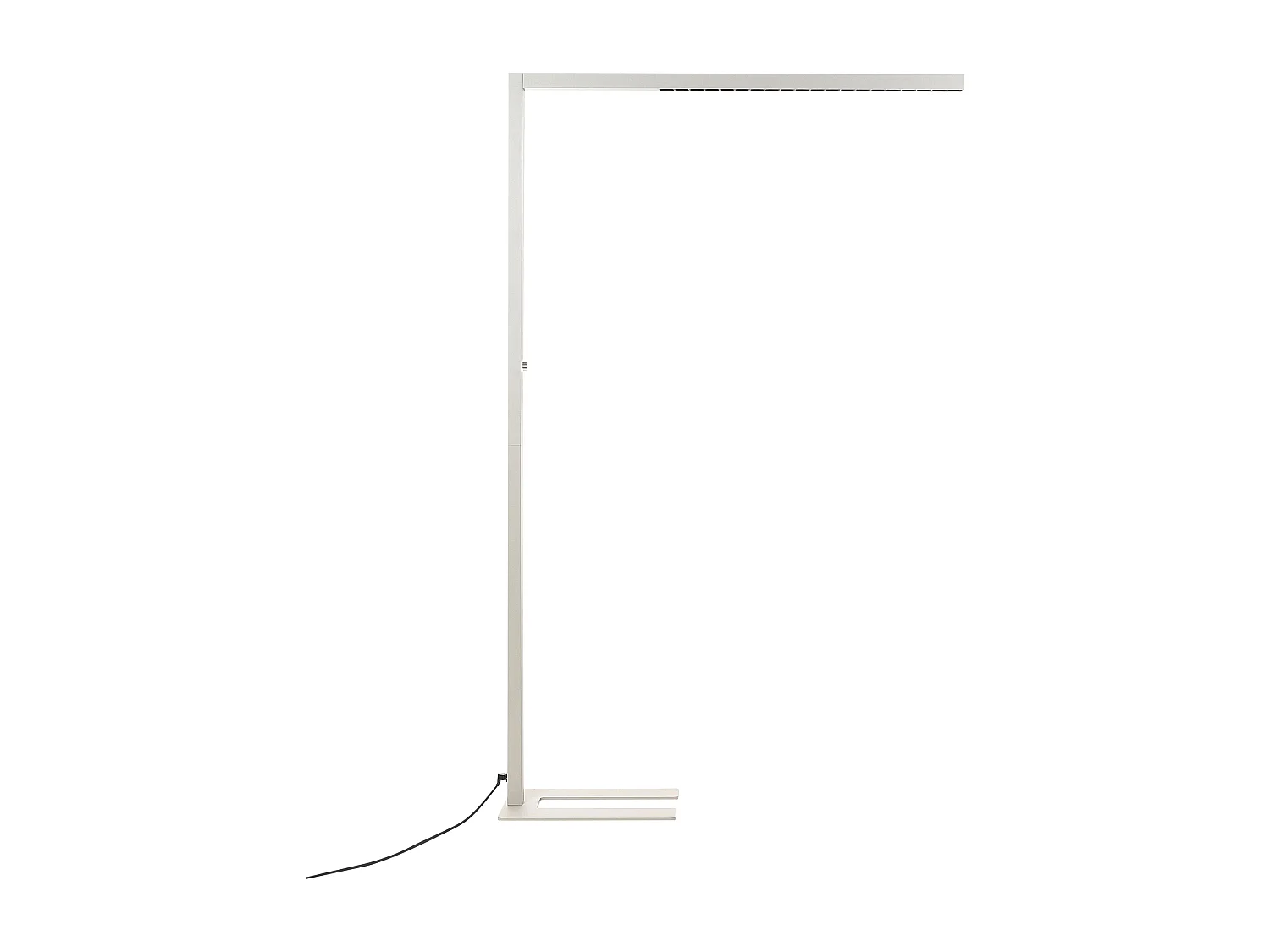 LED Stehlampe MENSA mit Bewegungsmelder Metall Silber