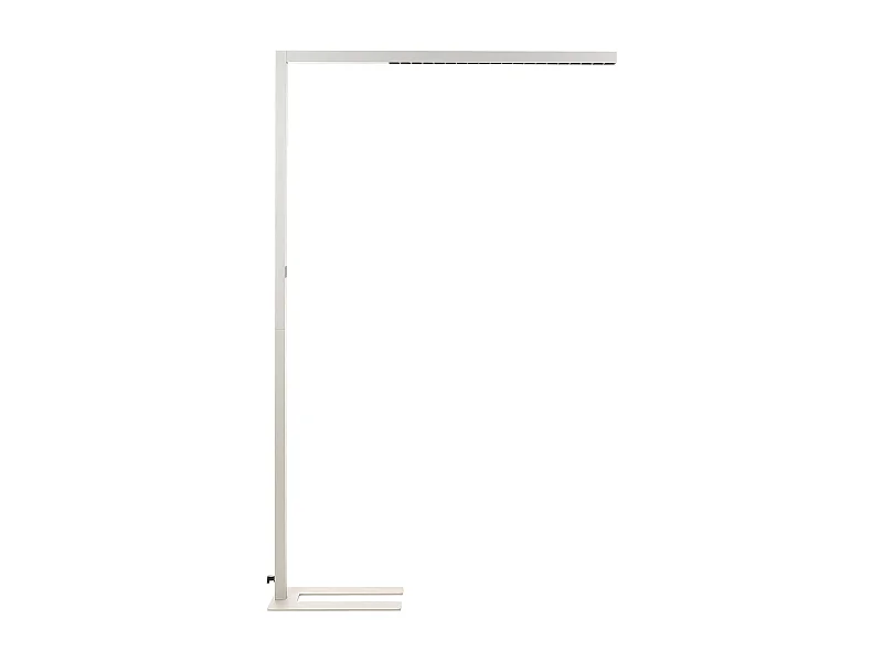 LED staande lamp MENSA Met bewegingssensor Metaal Zilver